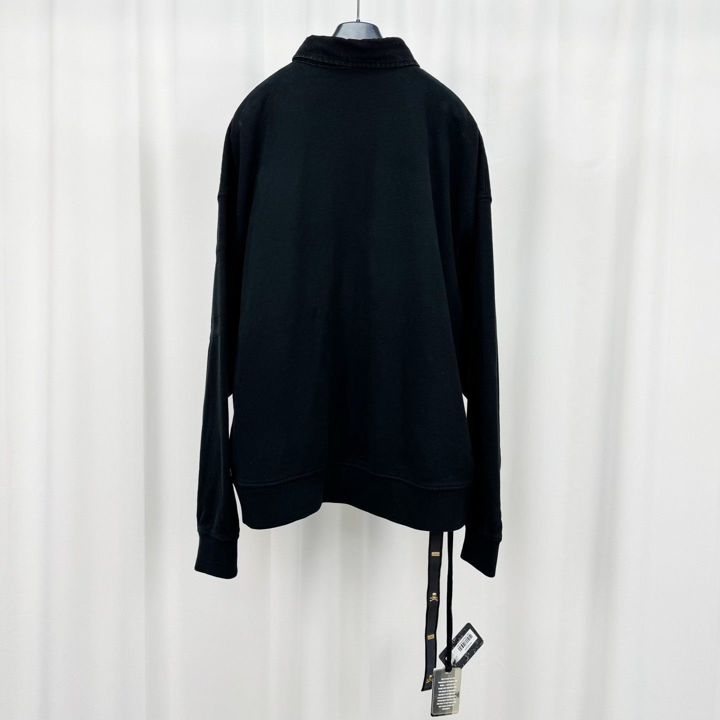 Mastermind Japan Kith x mastermind JAPAN Swarovski Skull Rugby Shirt L Size US L / EU 52-54 / 3 - 3 Thumbnail