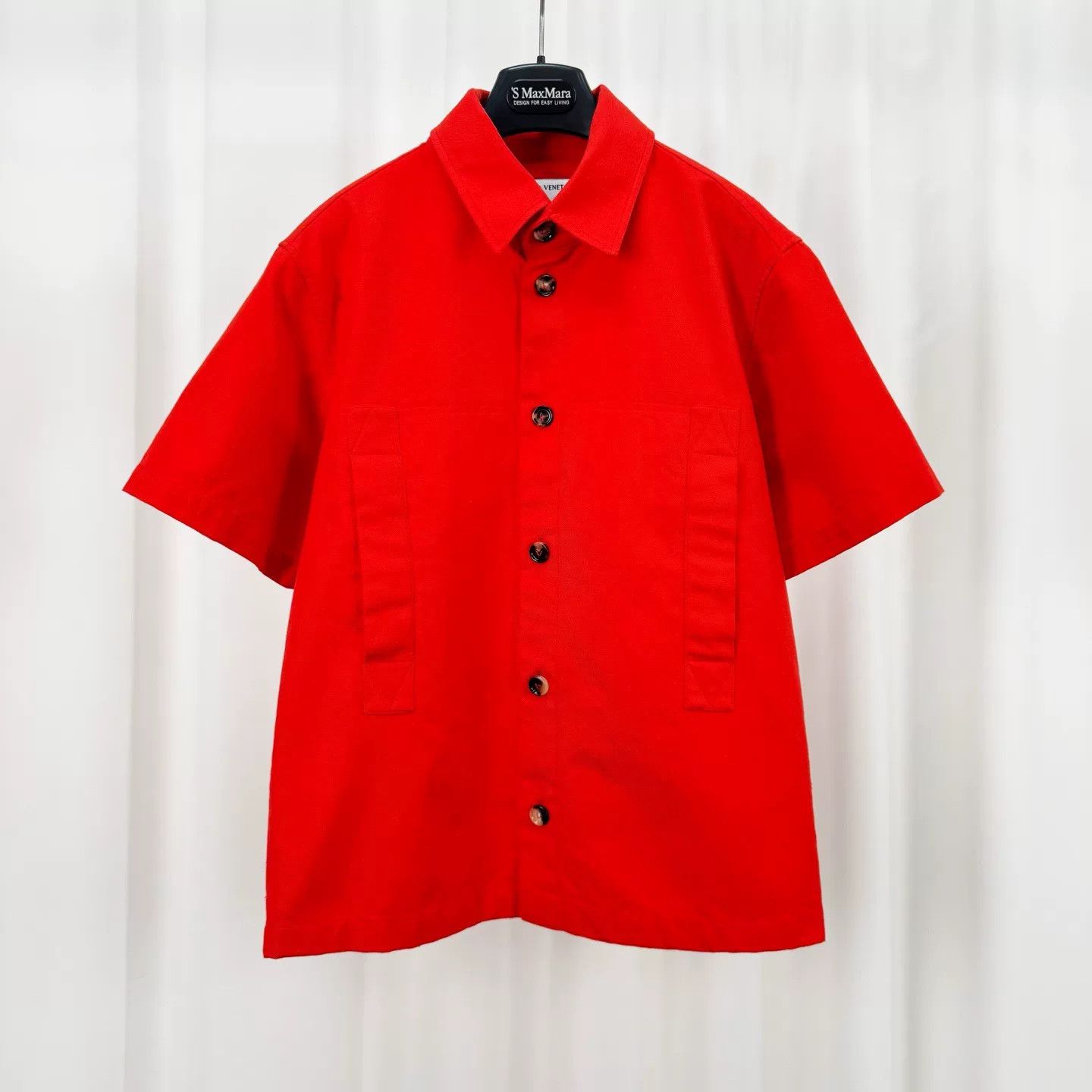 Bottega Veneta Bottega Veneta Heavy Cotton Short Sleeve Shirt 46 Size US S / EU 44-46 / 1 - 2 Thumbnail