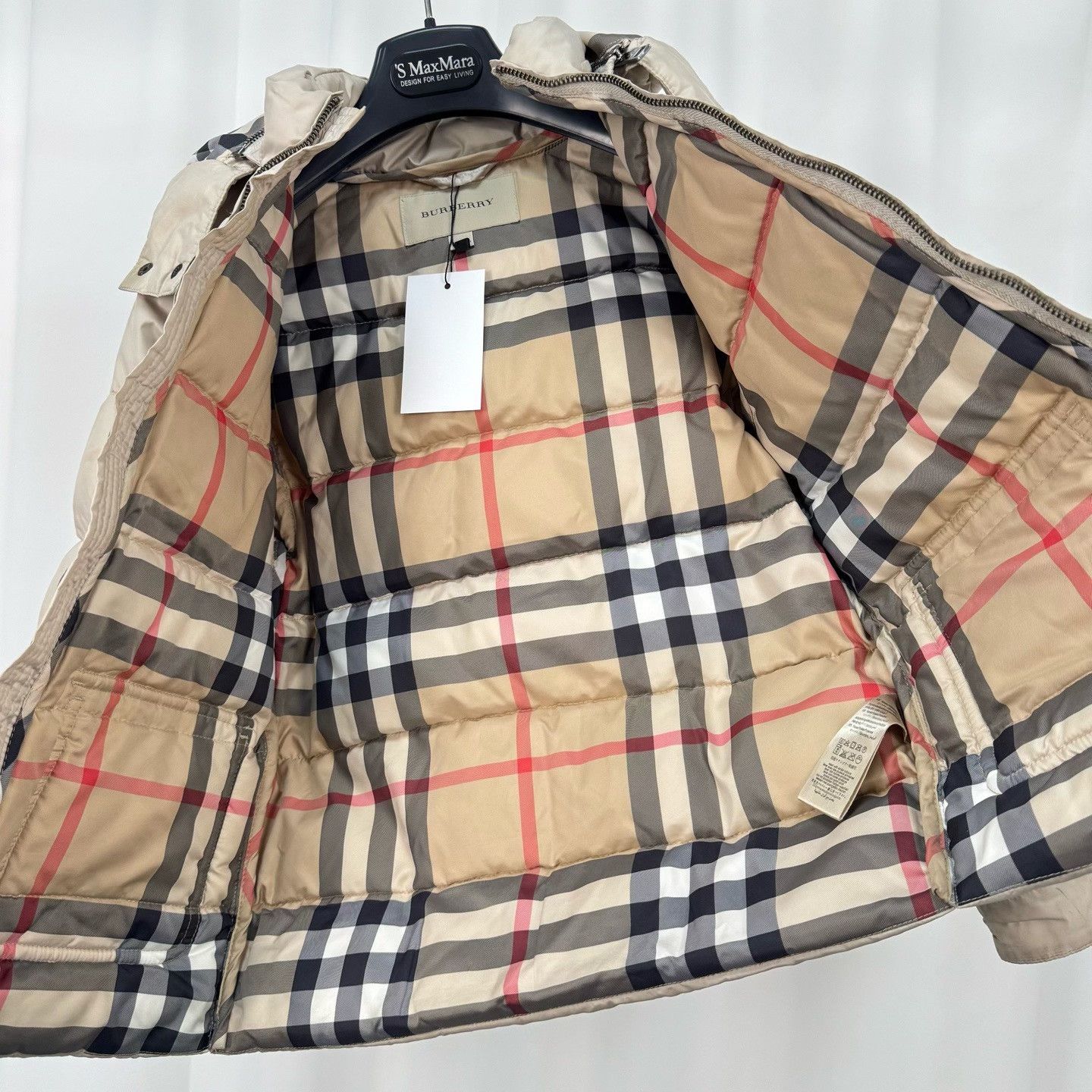 Burberry Burberry Check Lined Puffer Jacket 8Y Size US XXS / EU 40 - 6 Thumbnail