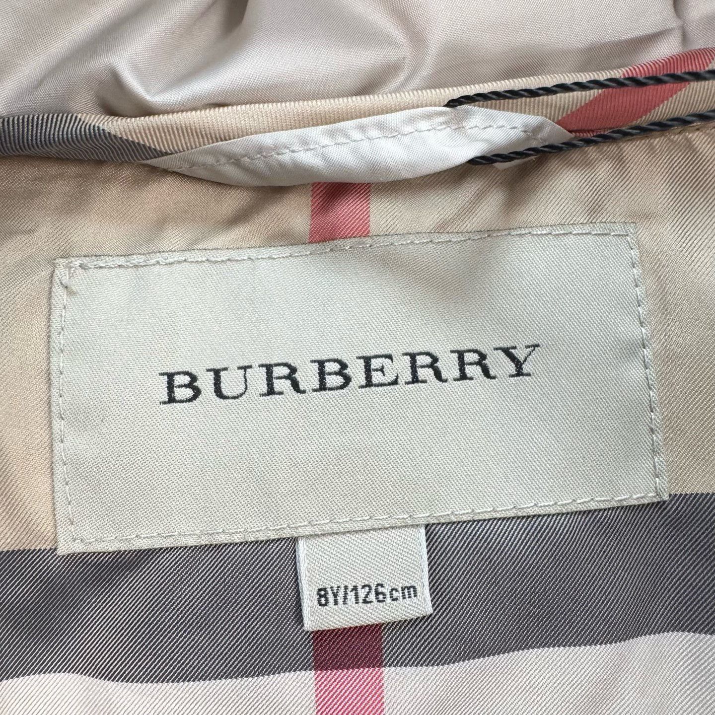 Burberry Burberry Check Lined Puffer Jacket 8Y Size US XXS / EU 40 - 7 Thumbnail