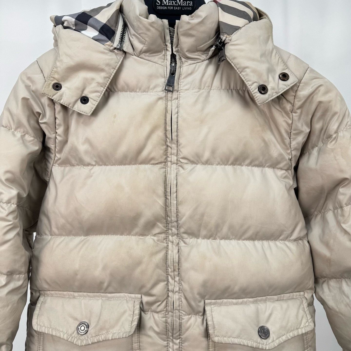 Burberry Burberry Check Lined Puffer Jacket 8Y Size US XXS / EU 40 - 4 Thumbnail