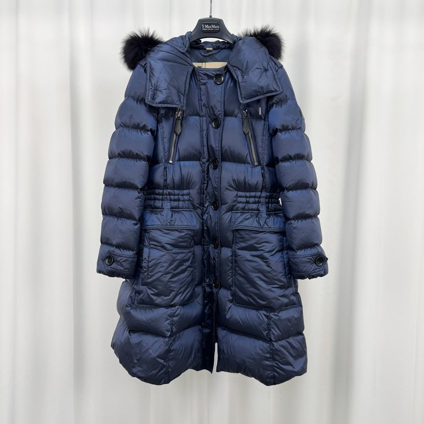 Burberry Burberry Fur Trim Down Puffer Jacket S Size US S / EU 44-46 / 1 - 2 Thumbnail
