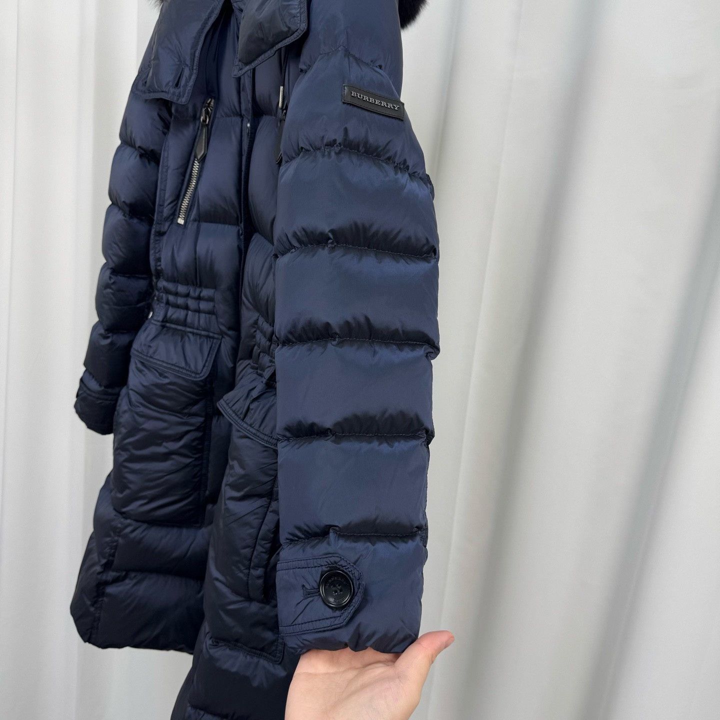 Burberry Burberry Fur Trim Down Puffer Jacket S Size US S / EU 44-46 / 1 - 5 Thumbnail