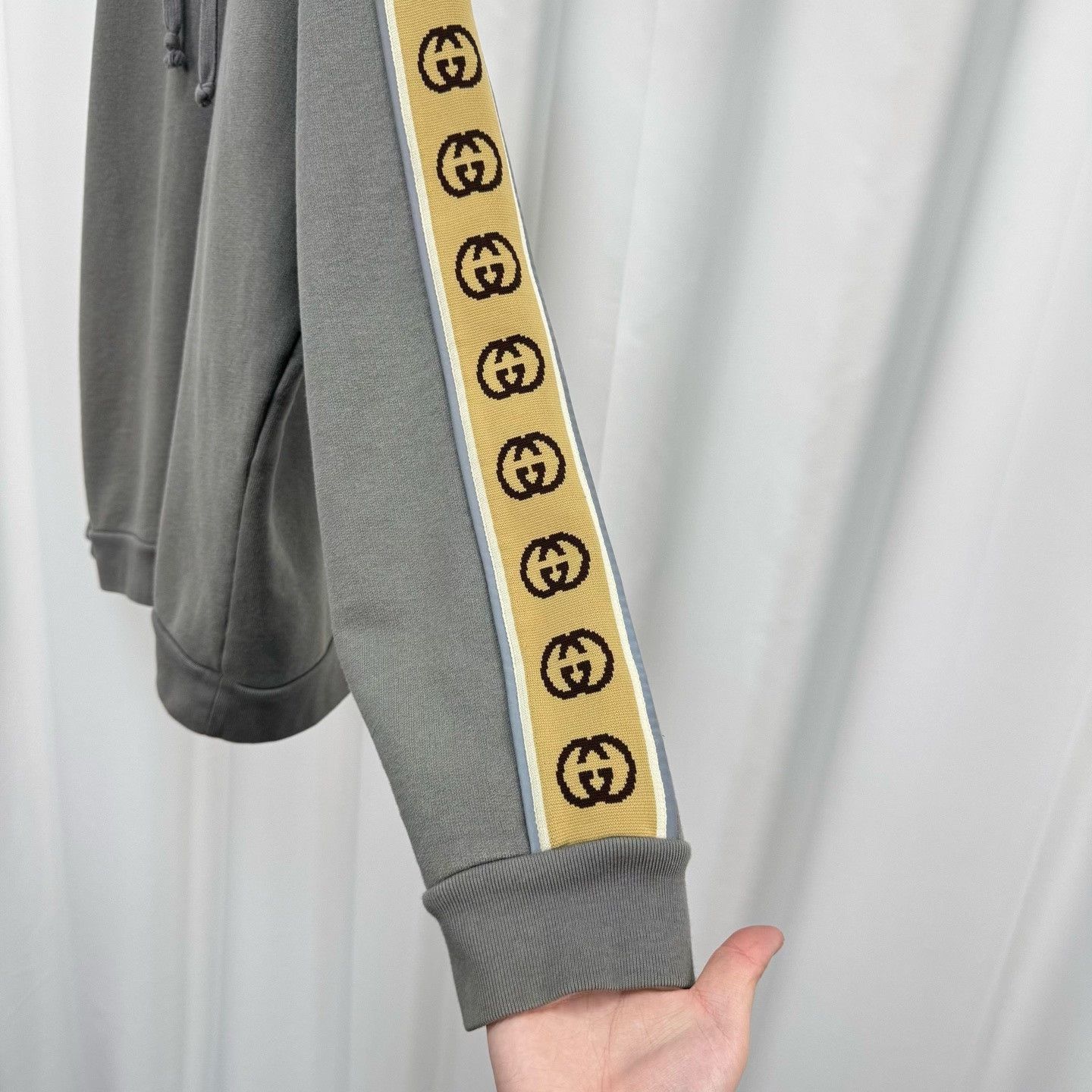 Gucci Gucci Reflective GG Webbing Hoodie Size L Size US L / EU 52-54 / 3 - 5 Thumbnail