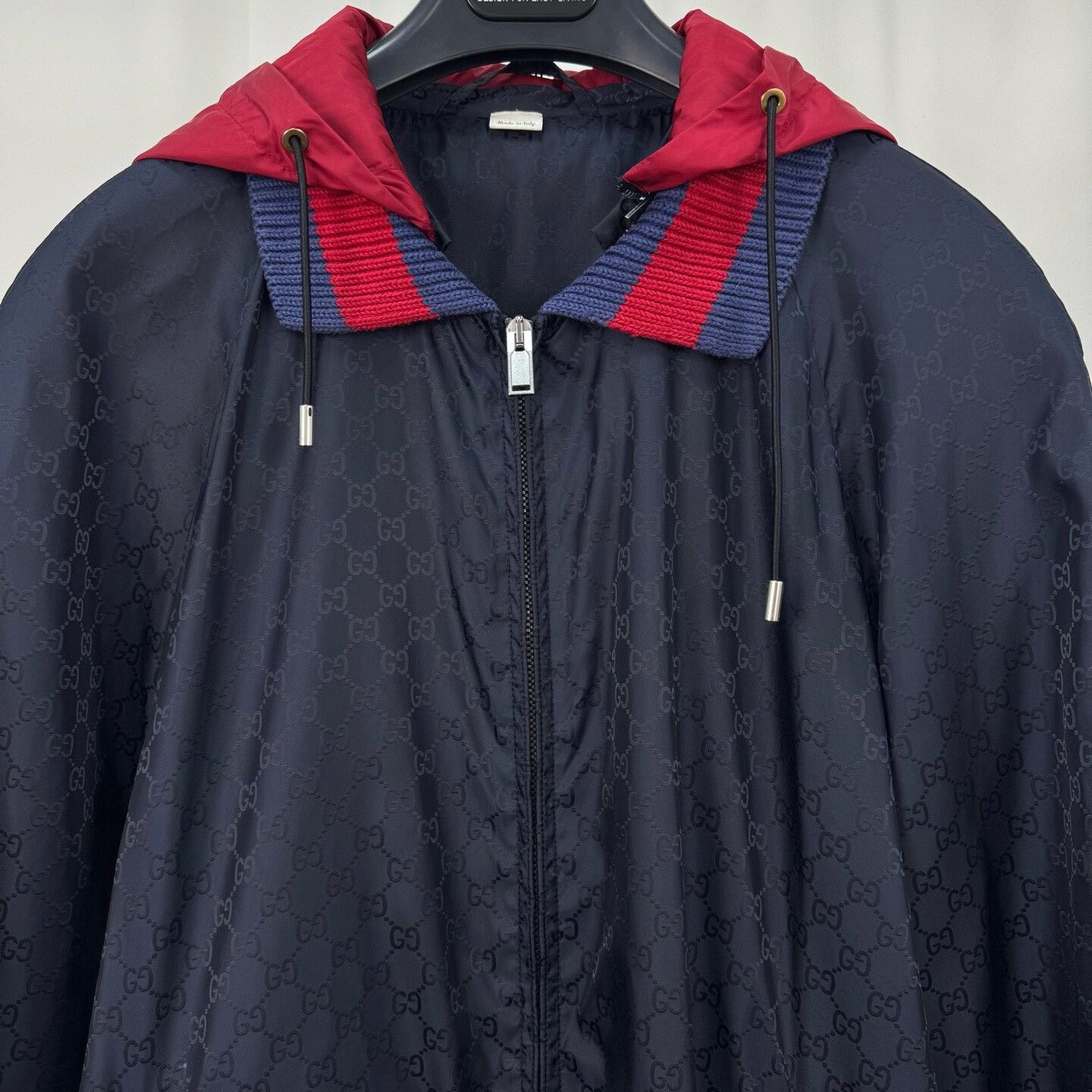 Gucci Gucci GG Monogram Jacquard Hooded Nylon Jacket EU 50 Size US M / EU 48-50 / 2 - 4 Thumbnail