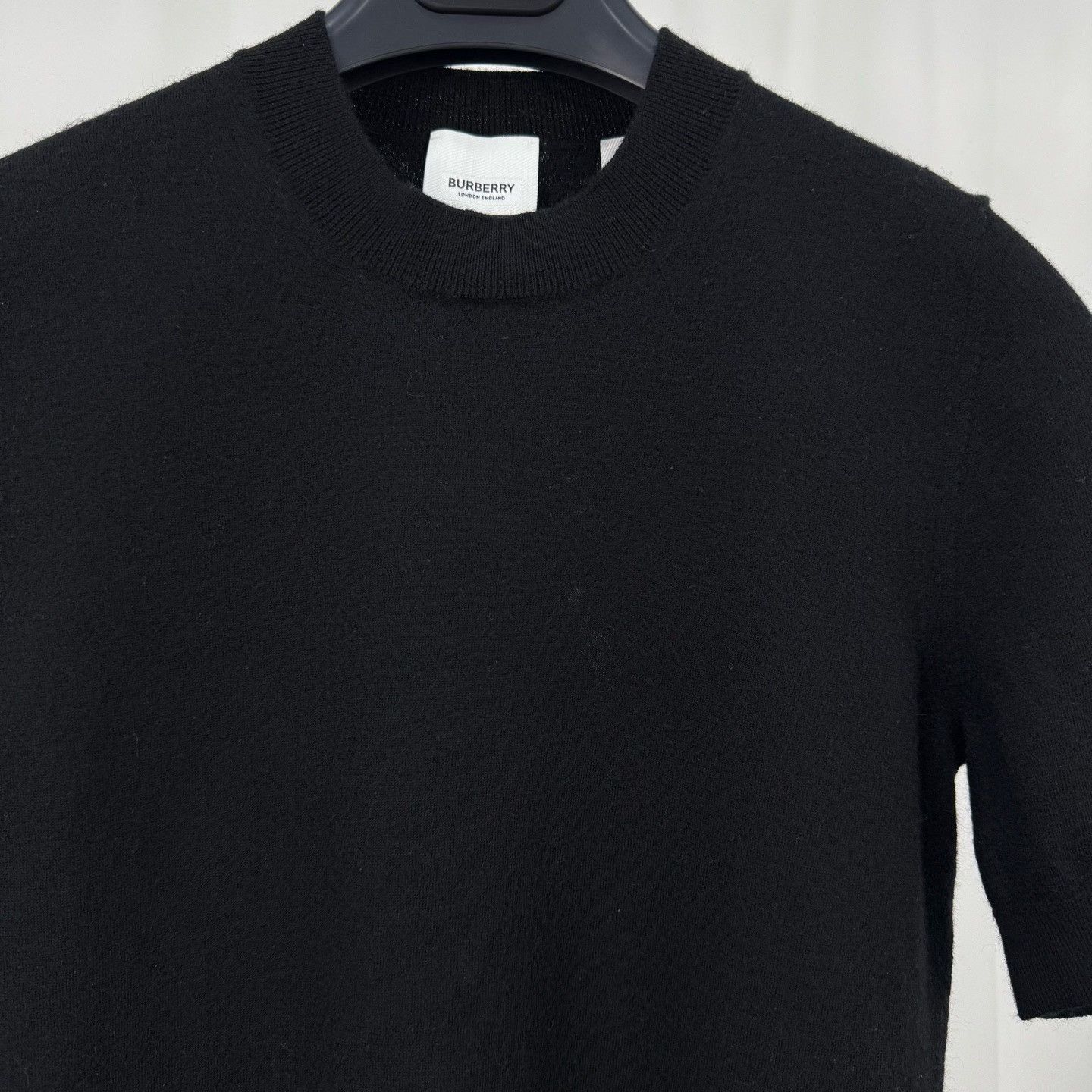 Burberry Burberry Merino Wool Logo Knit T-Shirt S Size US S / EU 44-46 / 1 - 4 Thumbnail