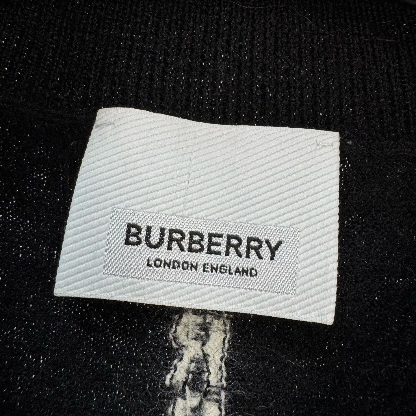 Burberry Burberry Merino Wool Logo Knit T-Shirt S Size US S / EU 44-46 / 1 - 6 Thumbnail