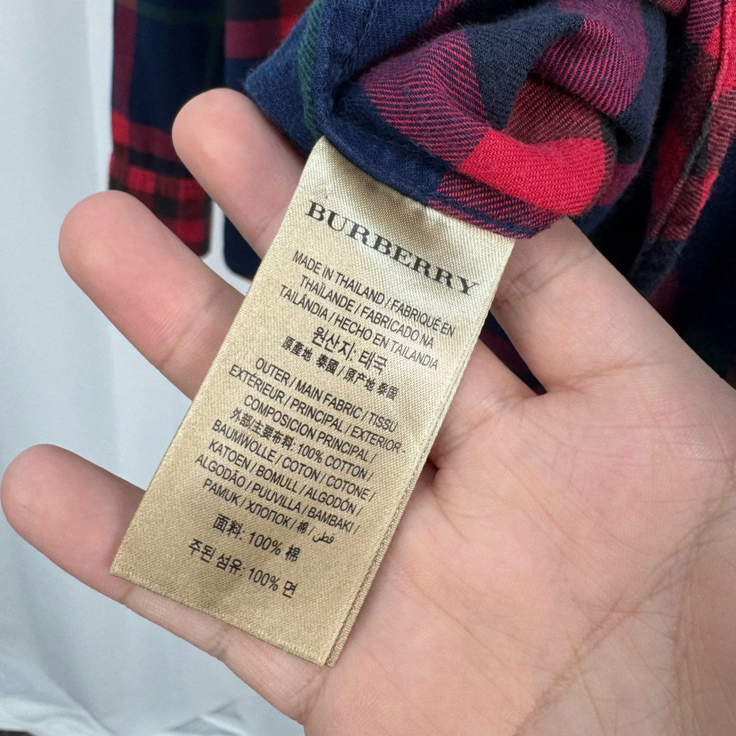 Burberry Burberry Classic Check Shirt Size S Size US S / EU 44-46 / 1 - 7 Thumbnail