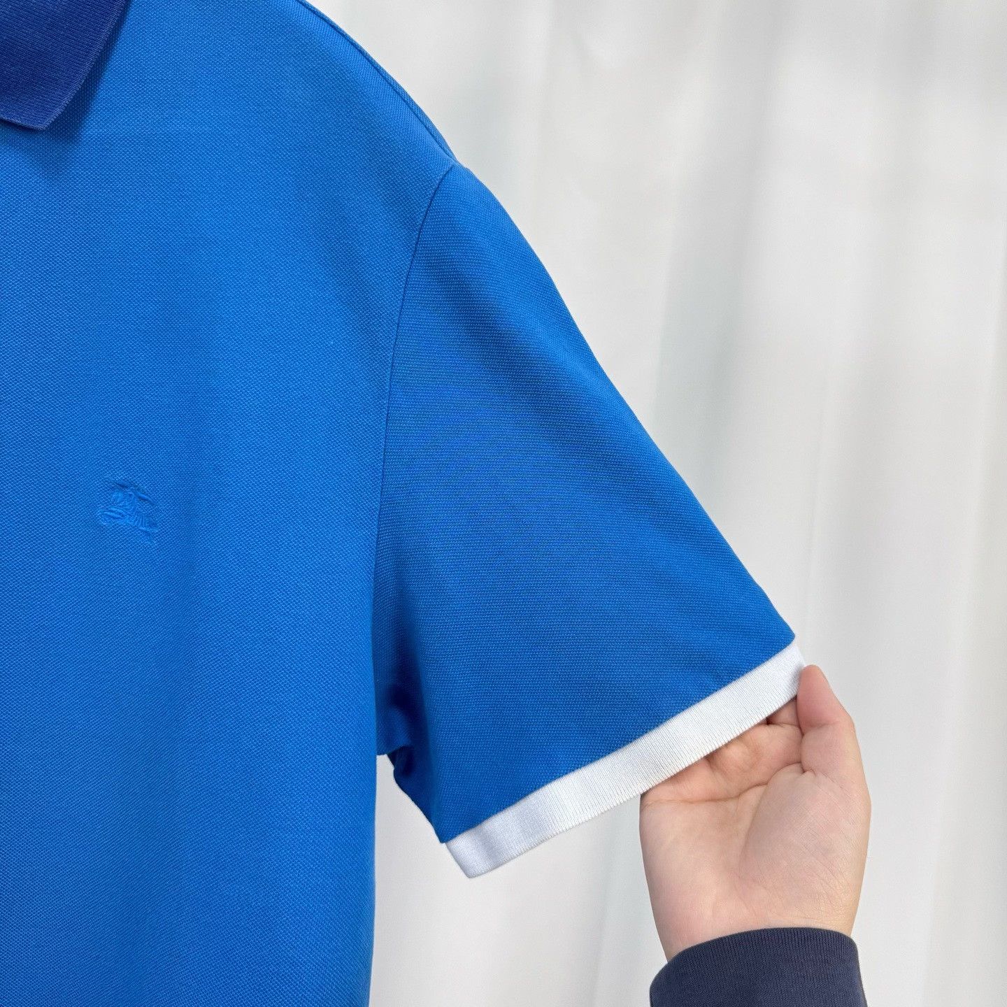 Burberry Burberry Brit Embroidered Knight Polo Shirt Size XL Size US XL / EU 56 / 4 - 5 Thumbnail