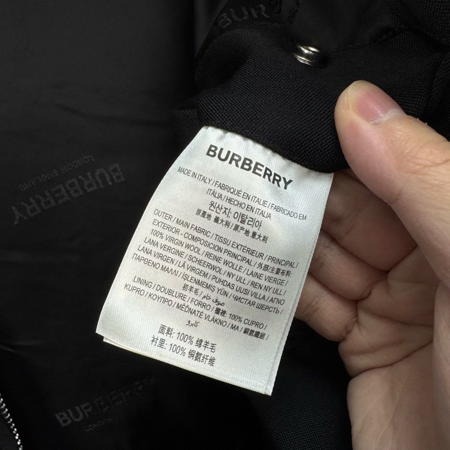 Burberry Burberry Multi-Pocket Wool Vest Size 50 Size US M / EU 48-50 / 2 - 7 Thumbnail