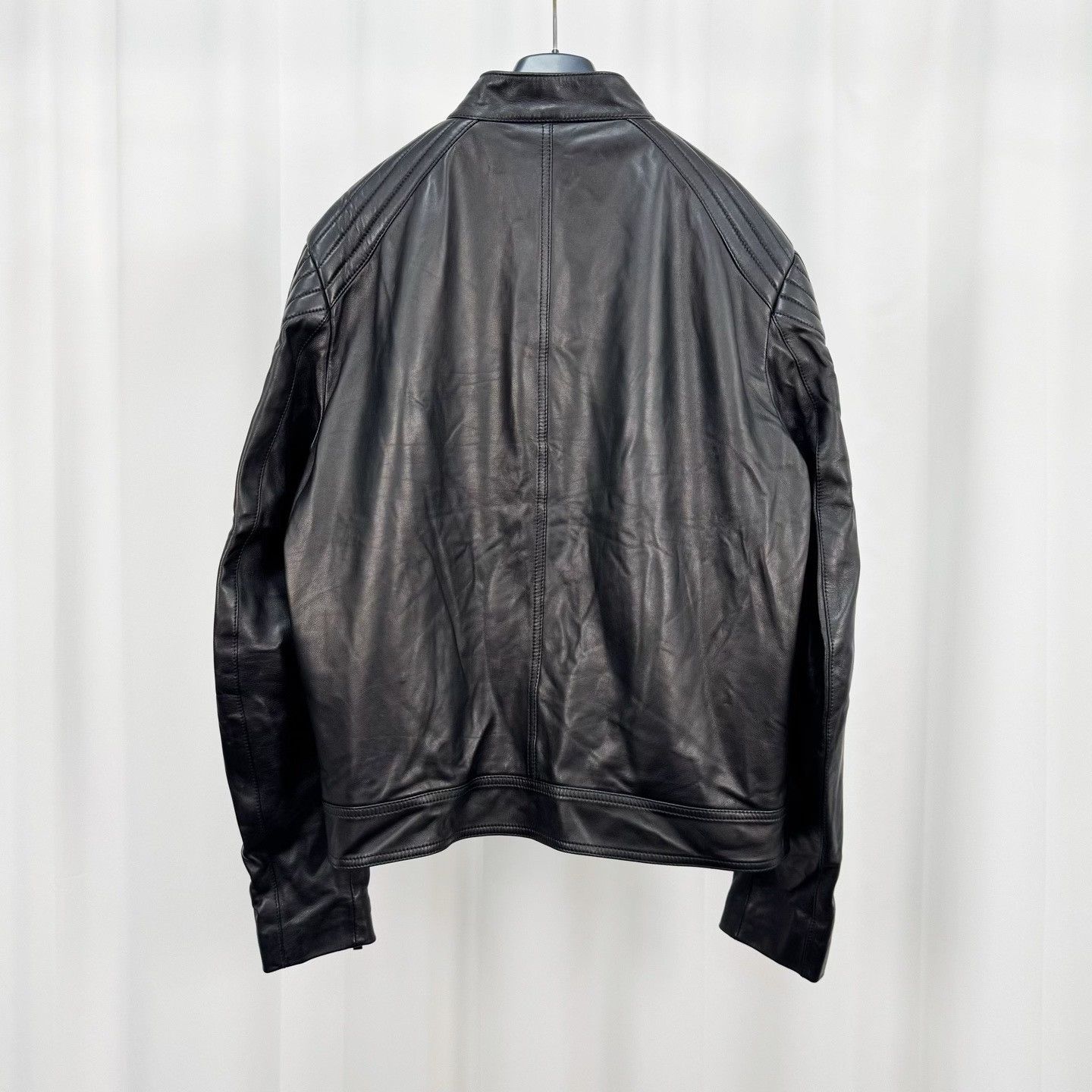 Fendi Fendi Bag Bugs Lambskin Leather Biker Jacket IT 50 US M Size US M / EU 48-50 / 2 - 3 Thumbnail