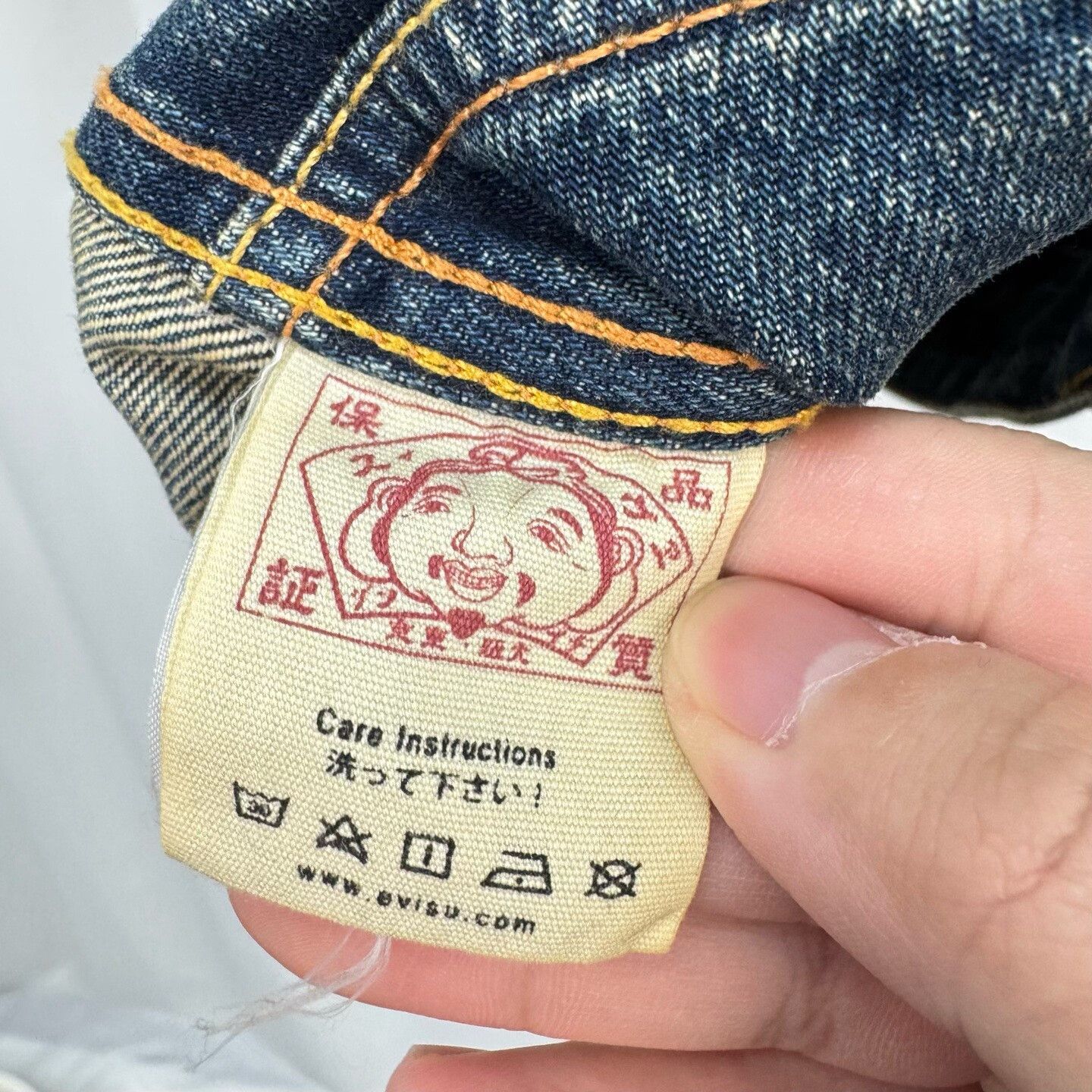 Evisu Evisu No. 2 Seagull Print Denim Jacket Size L Size US L / EU 52-54 / 3 - 8 Thumbnail