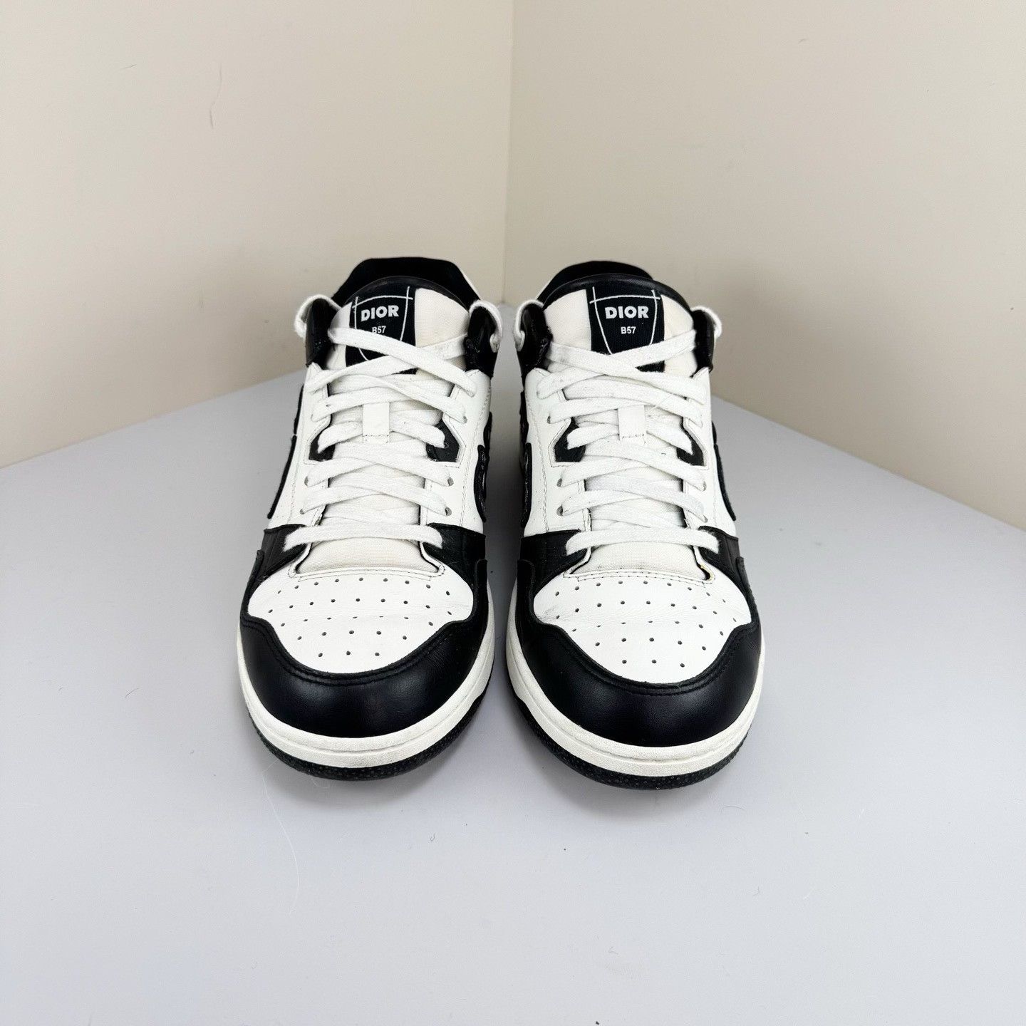 Dior Dior B57 Oblique Logo Low-Top Sneakers EU 41 Size US 8 / EU 41 - 3 Thumbnail