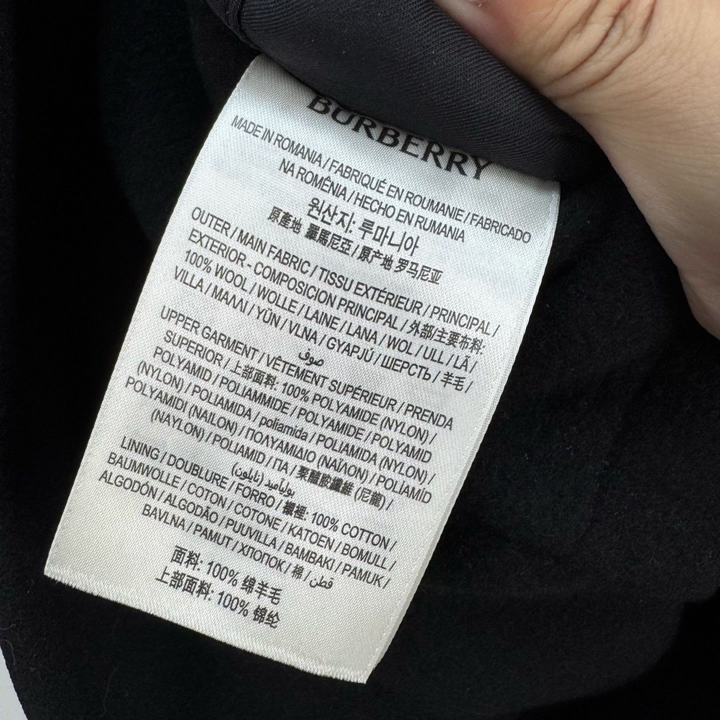 Burberry Burberry Embroidered Horse Wool Hooded Coat XS Size US XS / EU 42 / 0 - 7 Thumbnail
