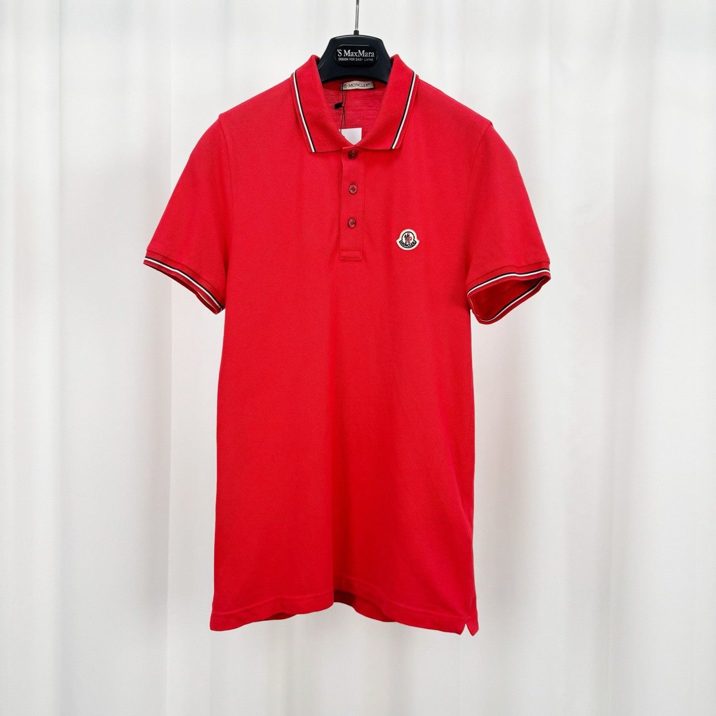 Moncler Moncler Embroidered Logo Polo Shirt Size S Size US S / EU 44-46 / 1 - 2 Thumbnail