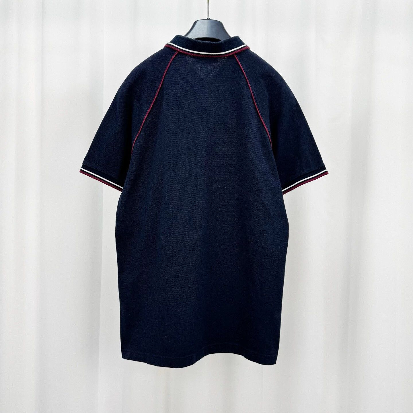 Prada Prada Red Piping Trim Polo Shirt XL Size US XL / EU 56 / 4 - 3 Thumbnail