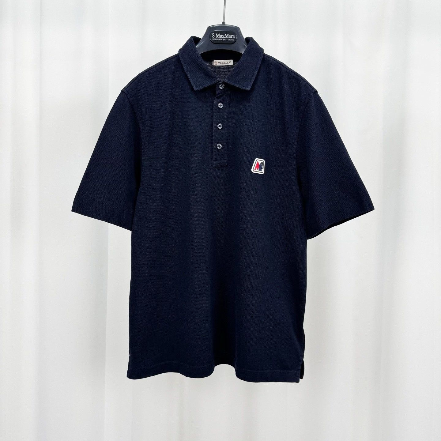 Moncler Moncler Logo Patch Polo Shirt Size M Size US M / EU 48-50 / 2 - 2 Thumbnail