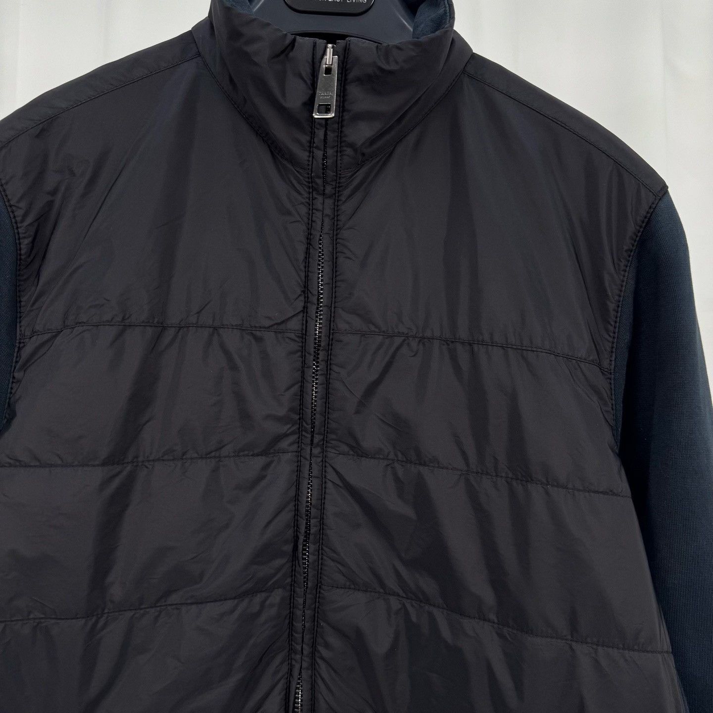 Prada Prada Linea Rossa Hybrid Quilted Zip Jacket S Size US S / EU 44-46 / 1 - 4 Thumbnail
