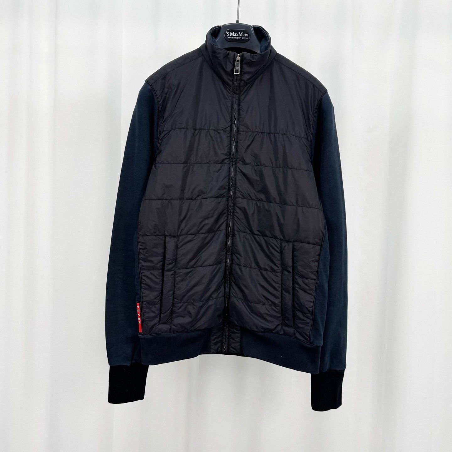 Prada Prada Linea Rossa Hybrid Quilted Zip Jacket S Size US S / EU 44-46 / 1 - 2 Thumbnail
