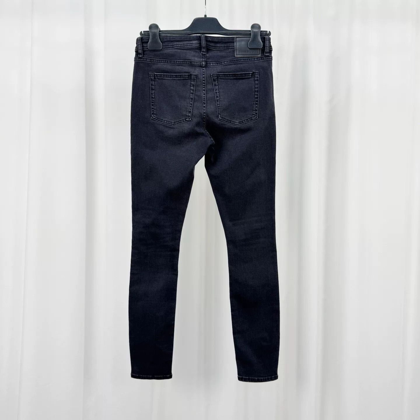 Acne Studios Acne Studios Washed Black Denim Jeans 29 Size US 29 - 3 Thumbnail