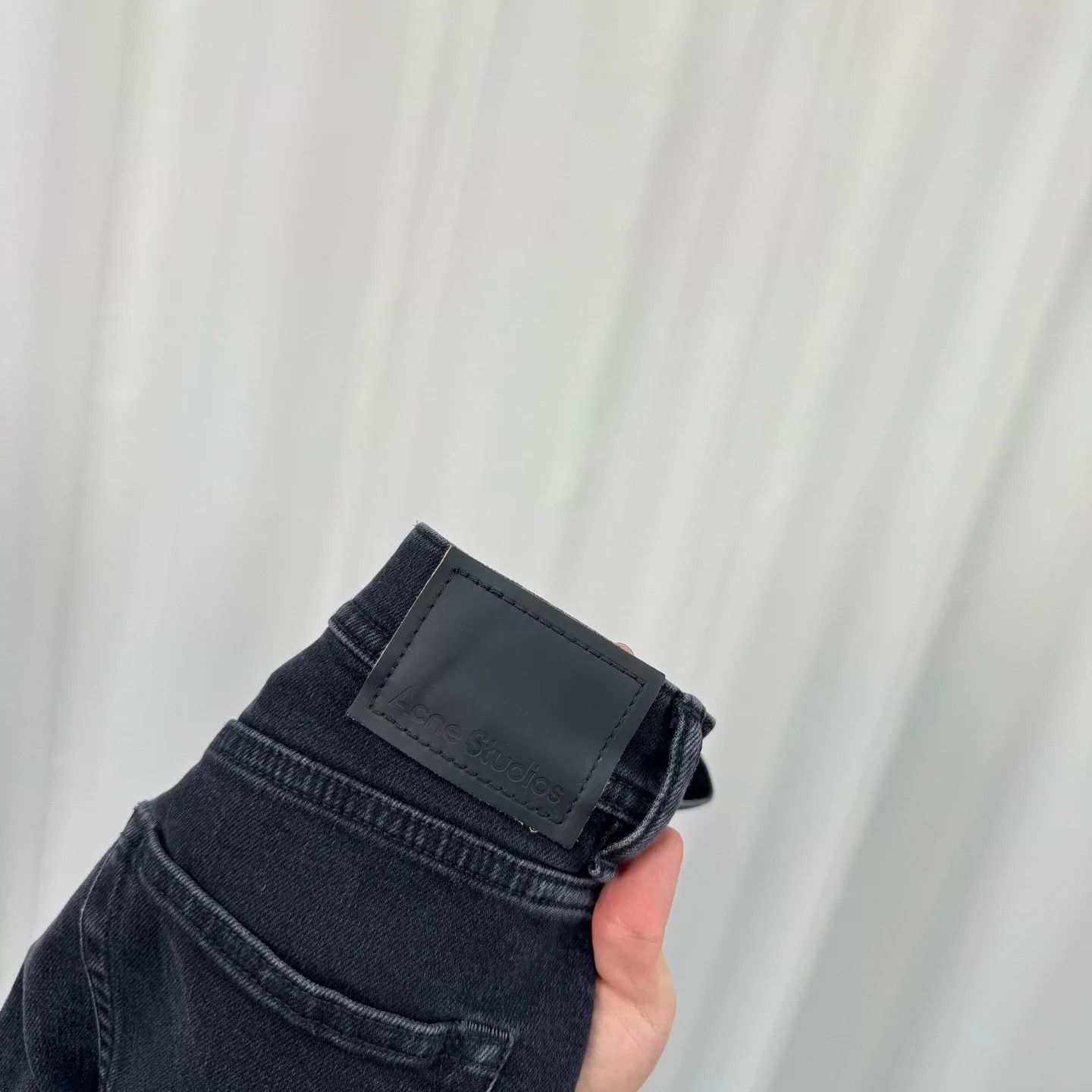 Acne Studios Acne Studios Washed Black Melk Denim Jeans US 26 Size US 26 / EU 42 - 6 Thumbnail