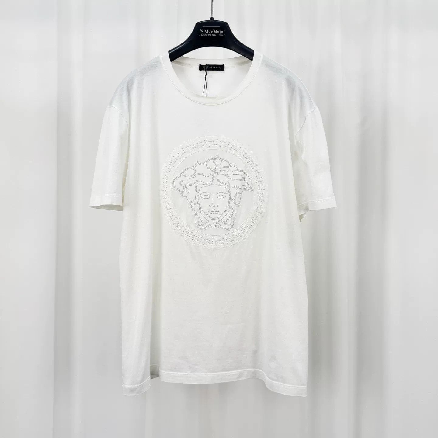 Versace Versace Embroidered Medusa T-Shirt Size L Size US L / EU 52-54 / 3 - 2 Thumbnail
