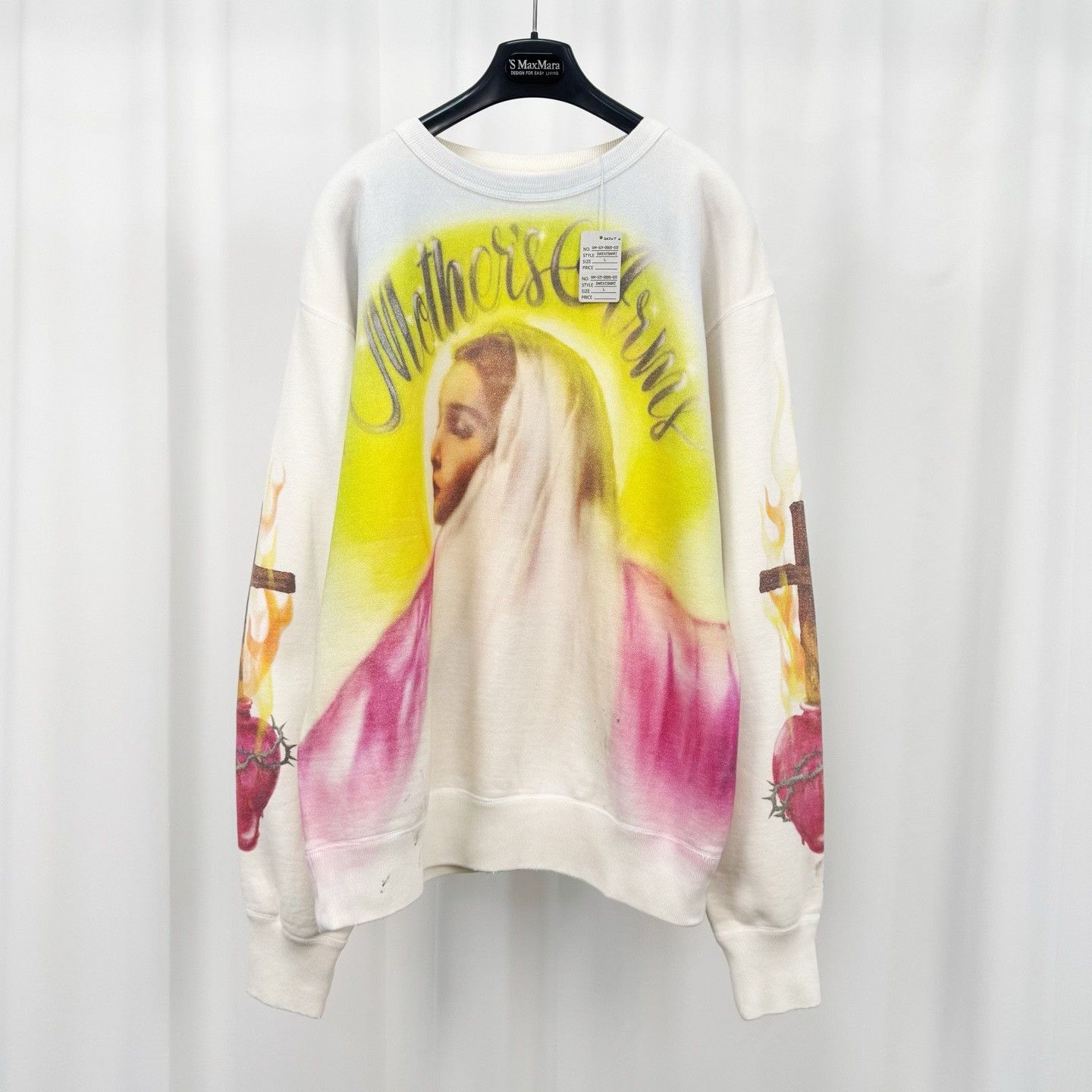 Saint Michael Saint Michael Mothers Arms Graphic Sweatshirt L Size US L / EU 52-54 / 3 - 2 Thumbnail