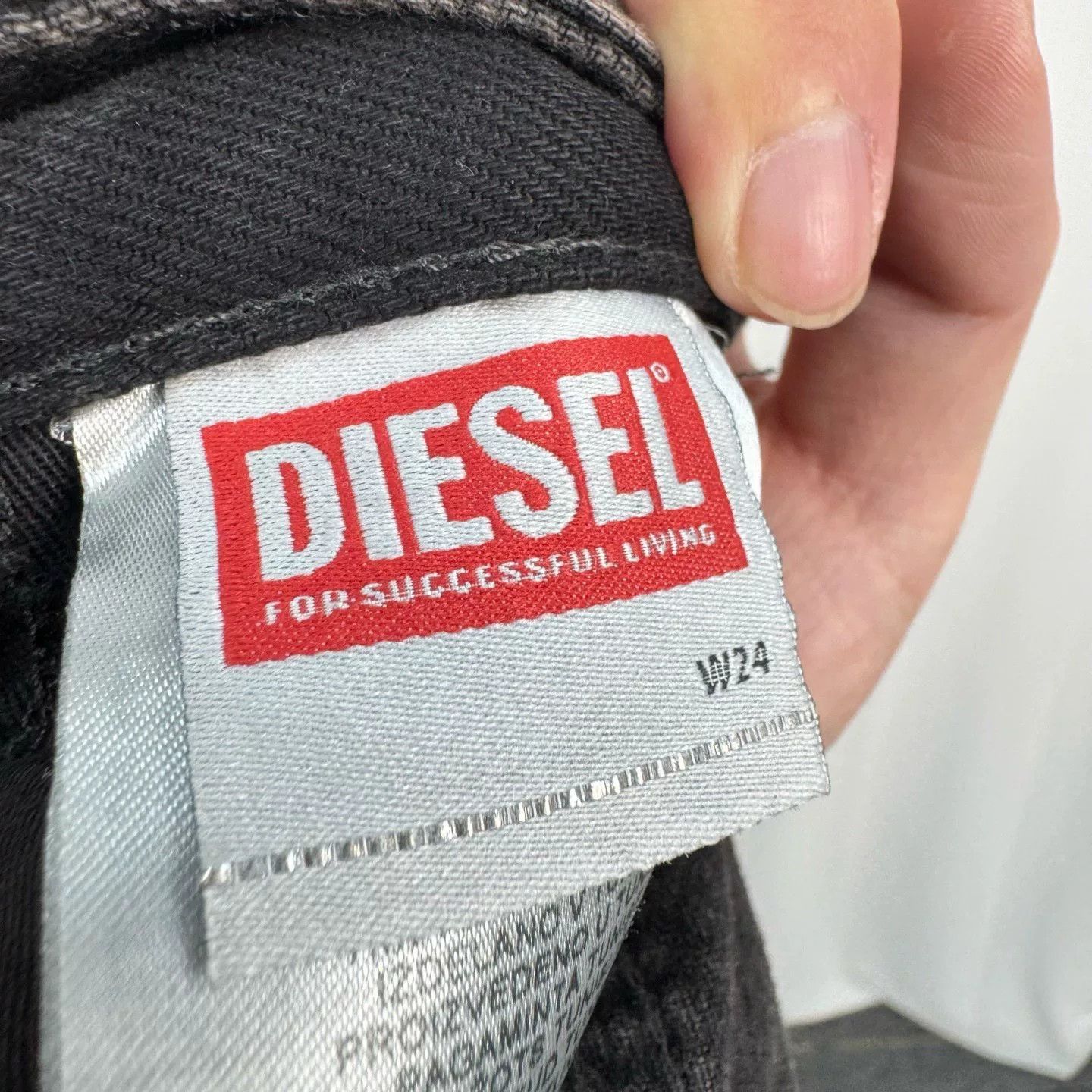 Diesel Diesel Washed Multi-Pocket Cargo Jeans W24 Size US 26 / EU 42 - 8 Thumbnail