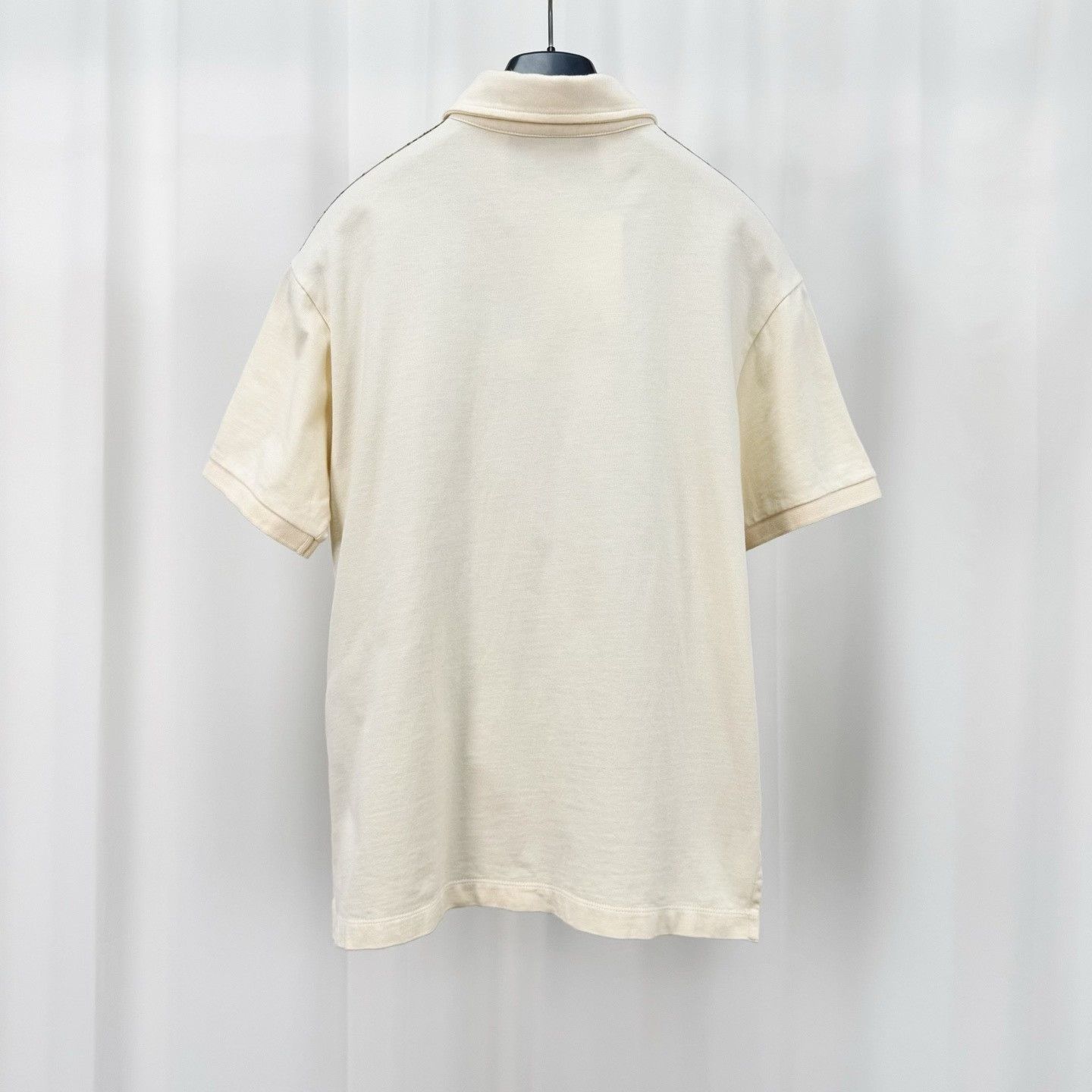 Gucci Gucci Monogram Silk Cotton Polo Shirt XS Size US XS / EU 42 / 0 - 3 Thumbnail