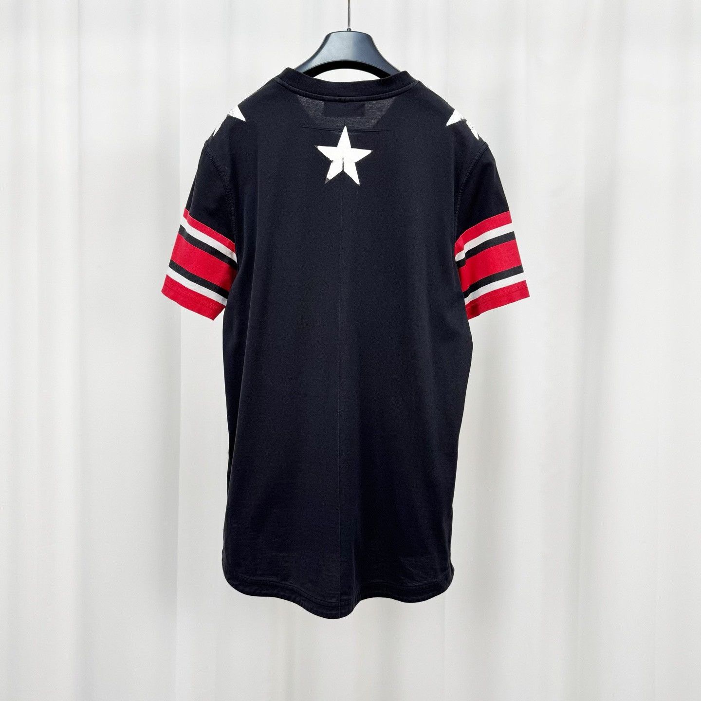 Givenchy Givenchy Star Print Striped T-Shirt S Size US S / EU 44-46 / 1 - 3 Thumbnail