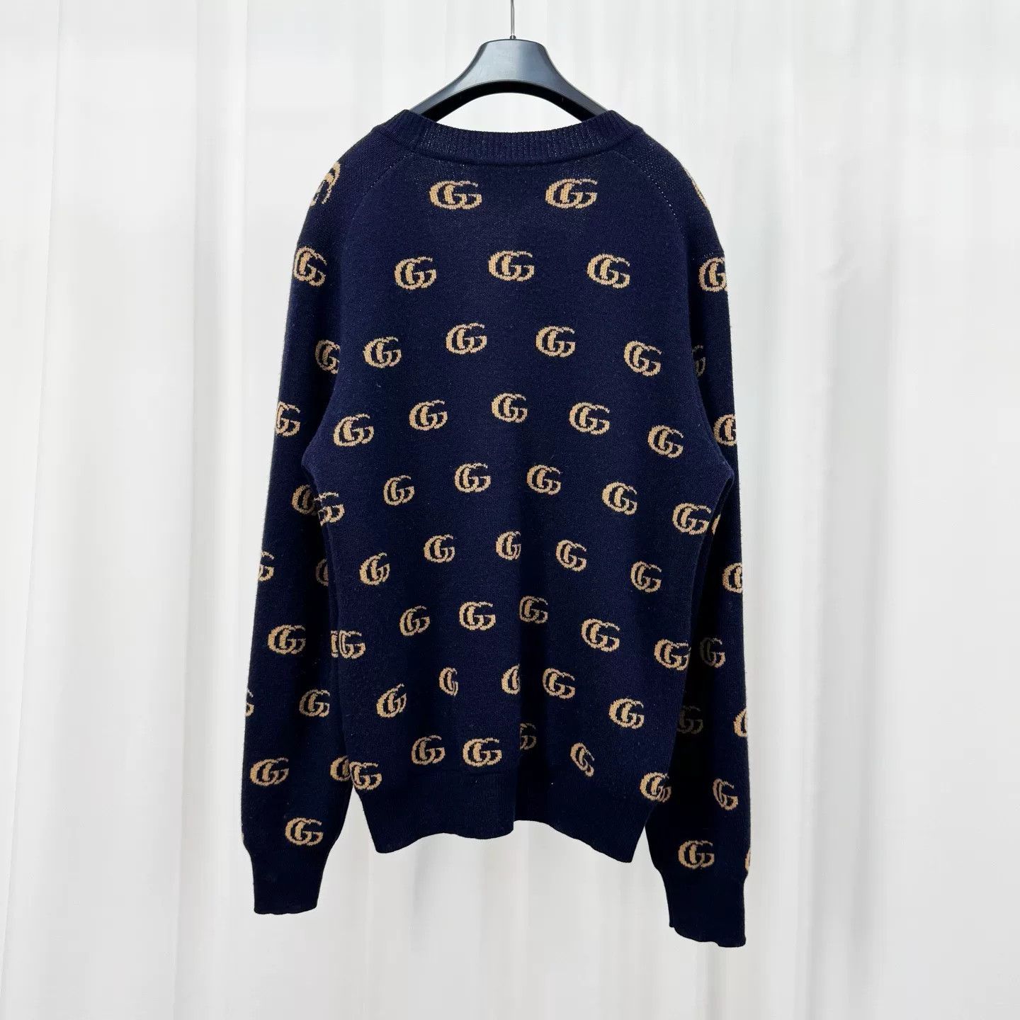 Gucci Gucci GG Monogram Wool Cardigan US M Size US M / EU 48-50 / 2 - 3 Thumbnail