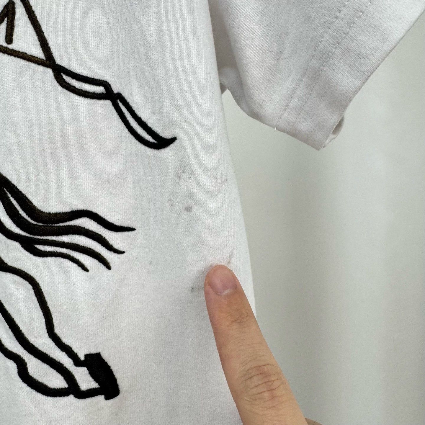 Burberry Burberry Split Knight Graphic T-Shirt S Size US S / EU 44-46 / 1 - 6 Thumbnail