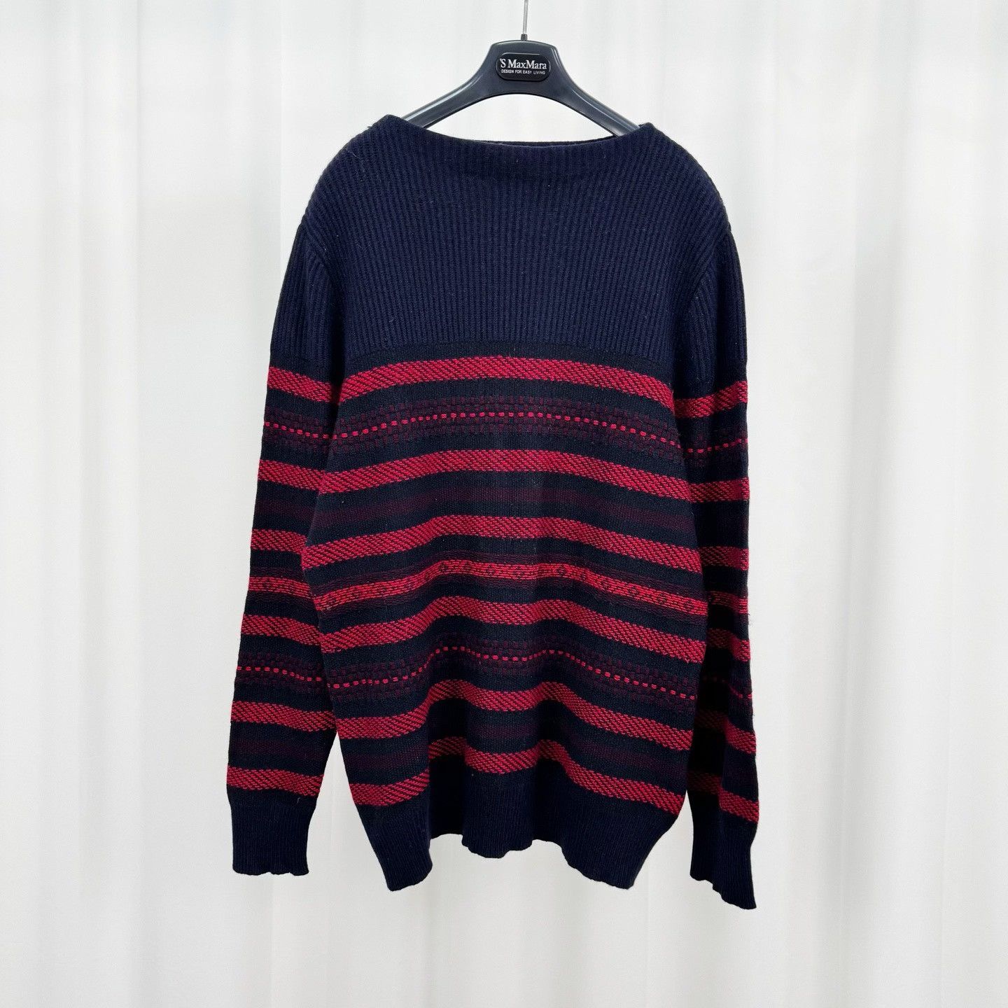 Burberry Burberry Brit Striped Wool Cashmere Sweater XL Size US XL / EU 56 / 4 - 2 Thumbnail