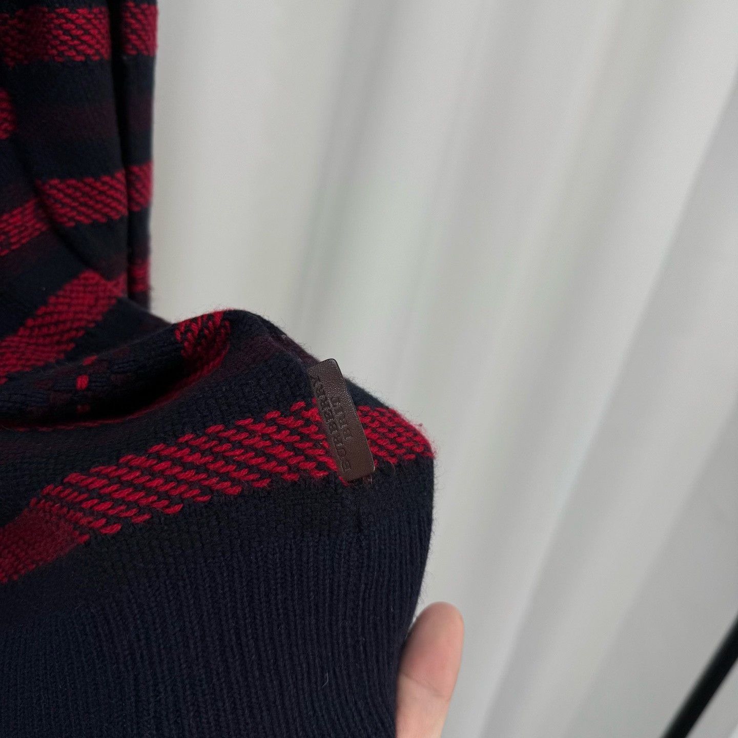 Burberry Burberry Brit Striped Wool Cashmere Sweater XL Size US XL / EU 56 / 4 - 6 Thumbnail