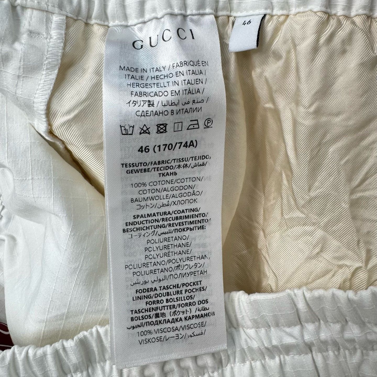 Gucci Gucci Web Stripe Cotton Cargo Shorts 46 Size US 30 / EU 46 - 8 Thumbnail