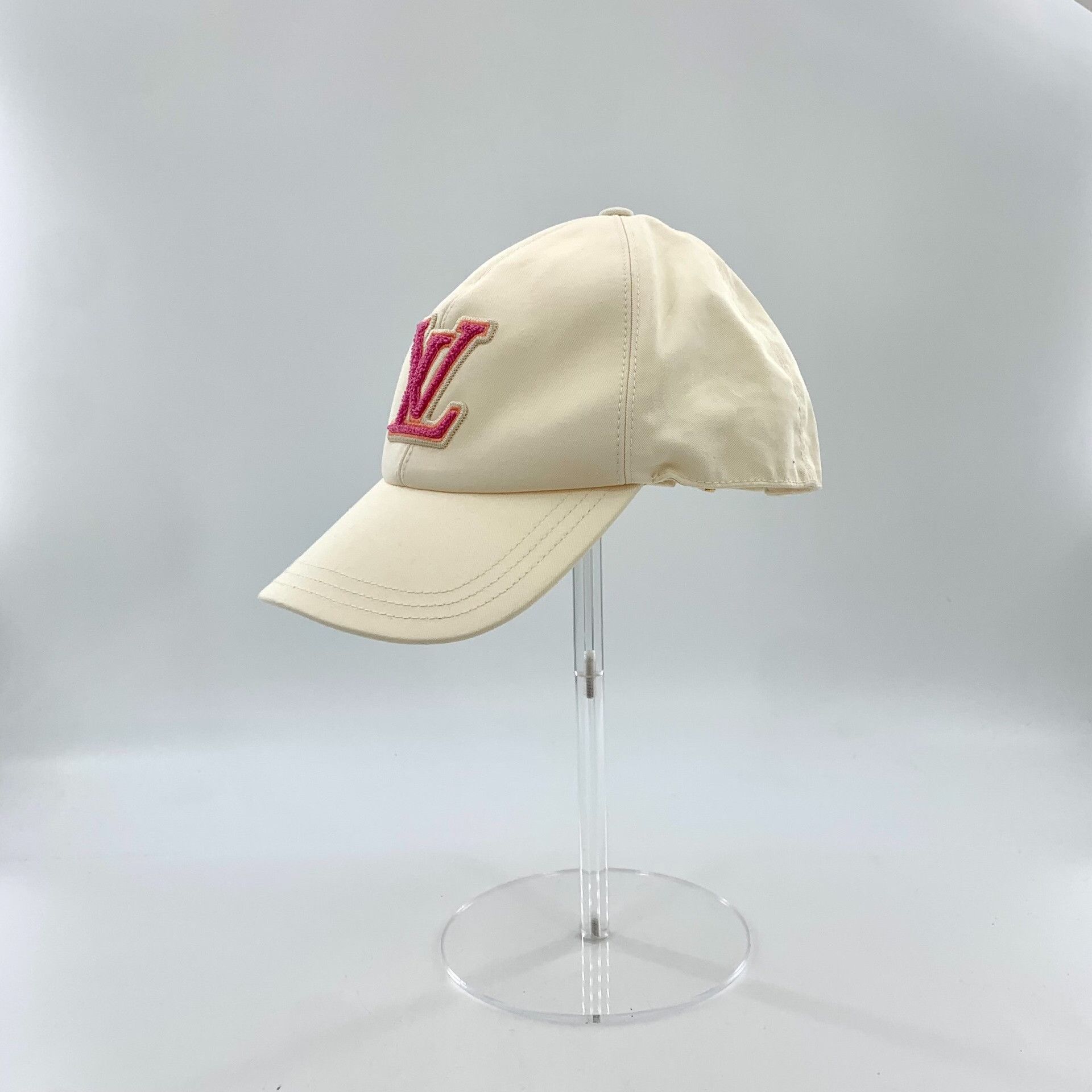 Louis Vuitton Louis Vuitton Signature Logo Embroidered Cap ONE SIZE Size ONE SIZE - 3 Thumbnail
