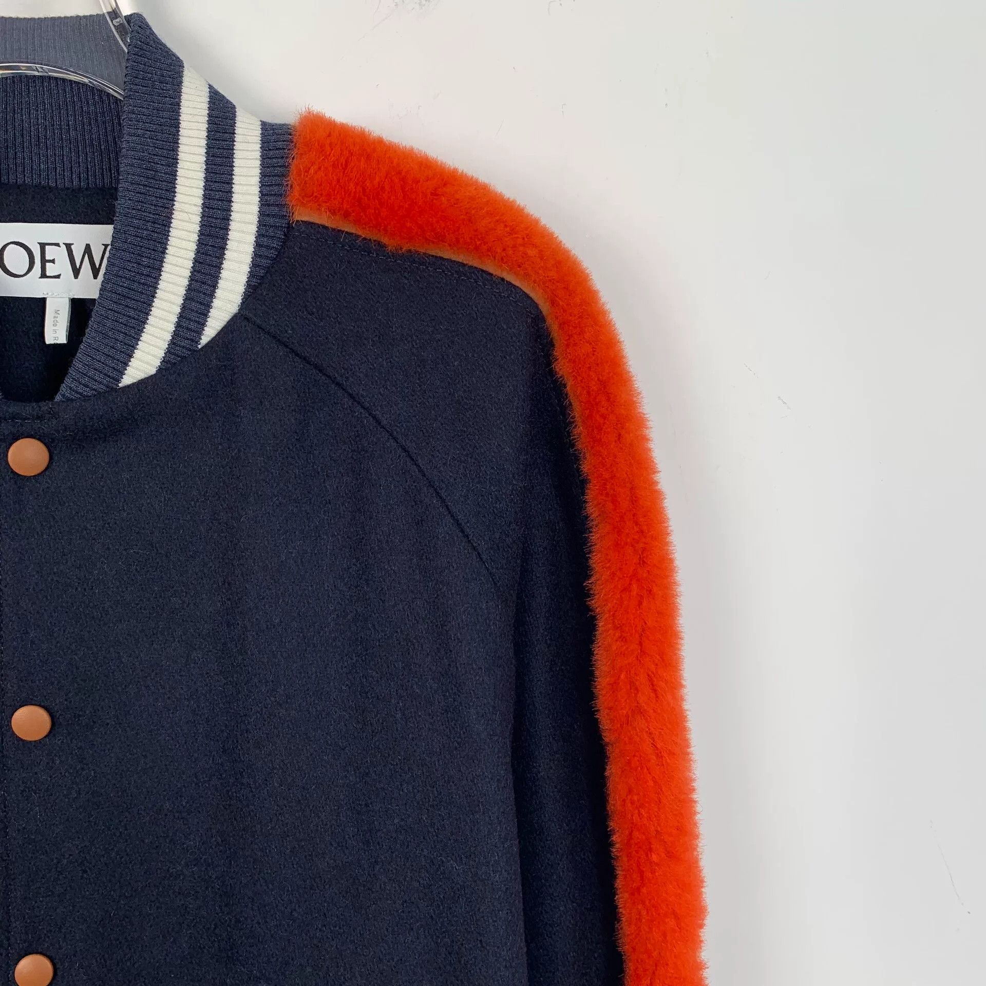 Loewe Loewe Paneled Wool Varsity Jacket 50 Size US M / EU 48-50 / 2 - 4 Thumbnail
