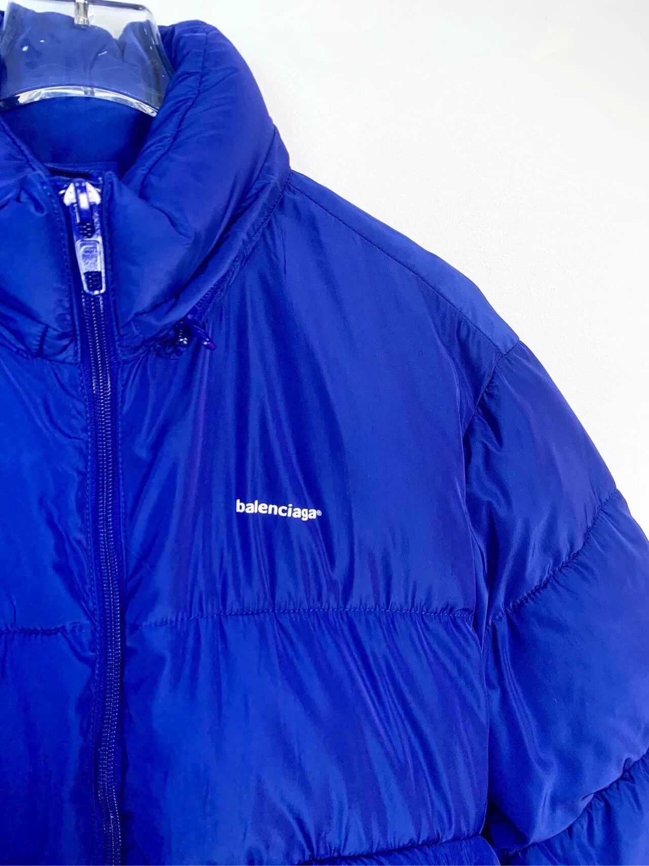 Balenciaga Balenciaga Logo Embroidered Puffer Jacket 44 Size US S / EU 44-46 / 1 - 4 Thumbnail
