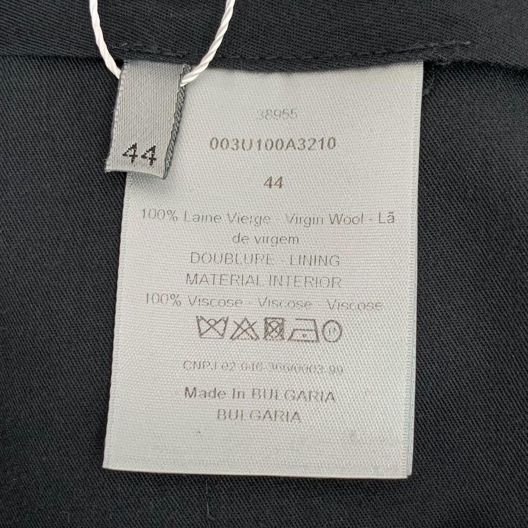 Dior Dior Virgin Wool Uniforme Trousers 44 Size US 28 / EU 44 - 7 Thumbnail