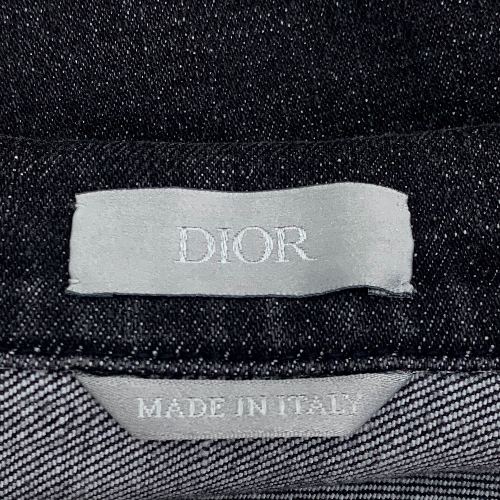 Dior Dior Oblique Trim Zip Denim Jacket EU 44 Size US S / EU 44-46 / 1 - 7 Thumbnail