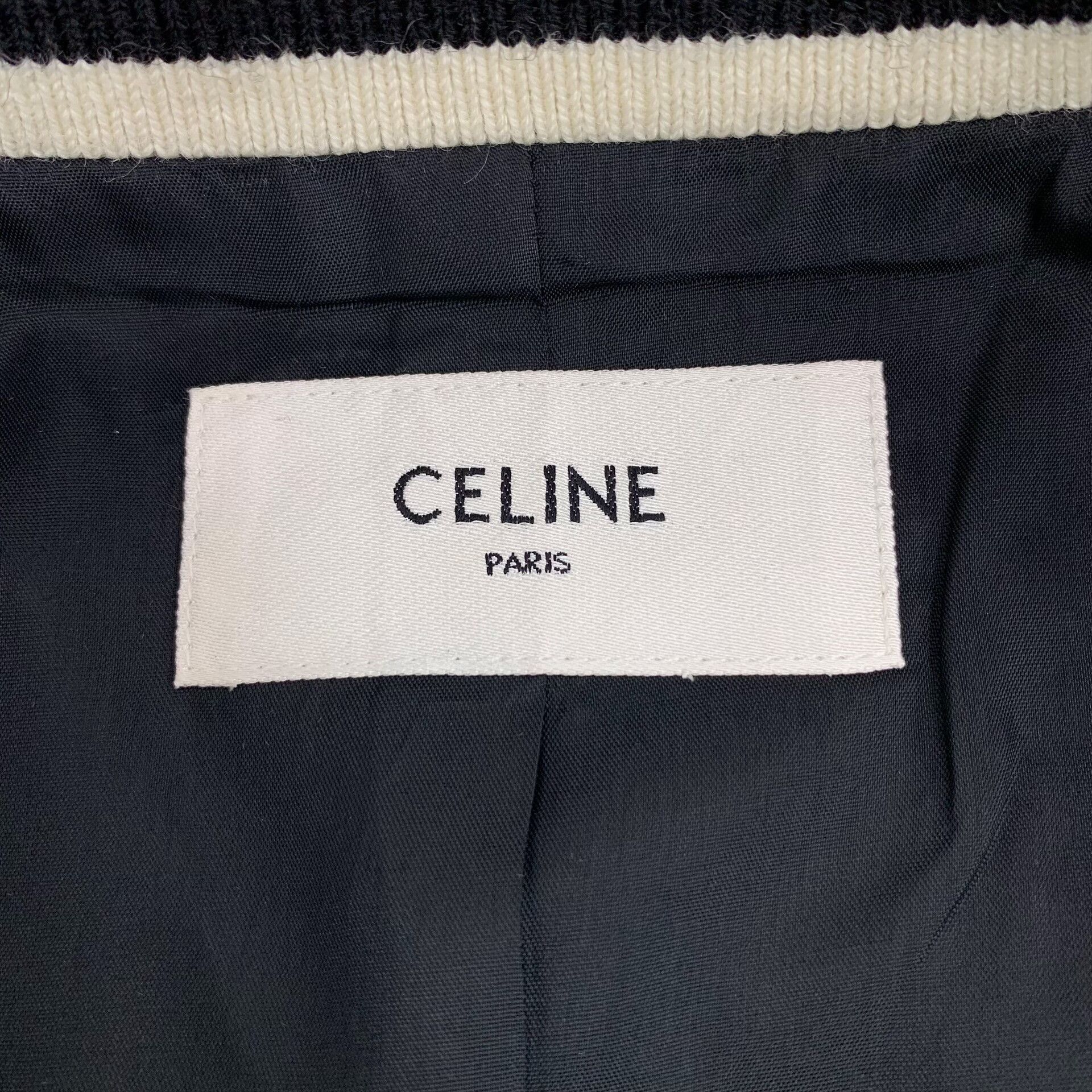 Celine Celine Palm Tree Beaded Bomber Jacket 50 Size US M / EU 48-50 / 2 - 6 Thumbnail