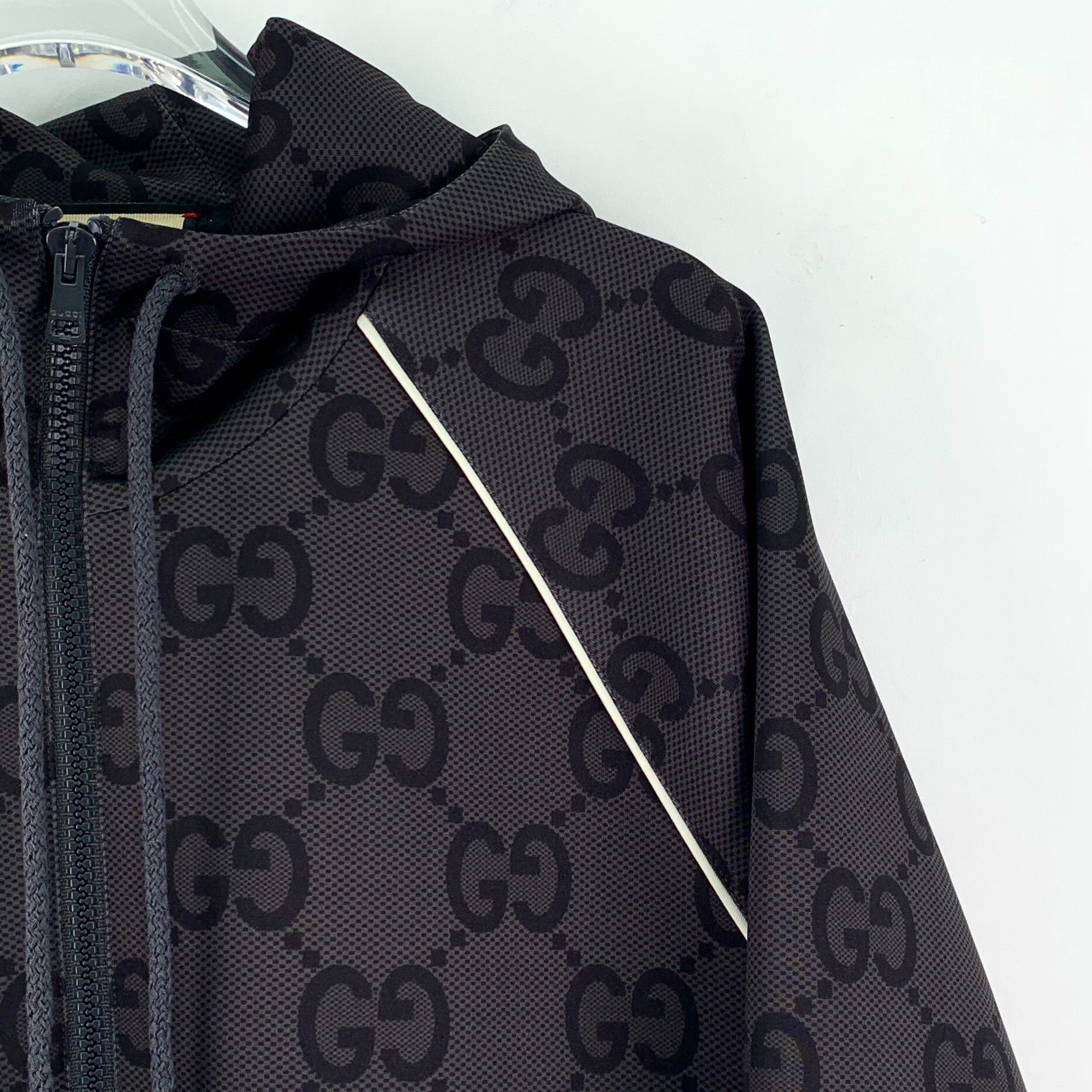Gucci Gucci GG Monogram Jacquard Zip Jacket Size M Size US M / EU 48-50 / 2 - 4 Thumbnail