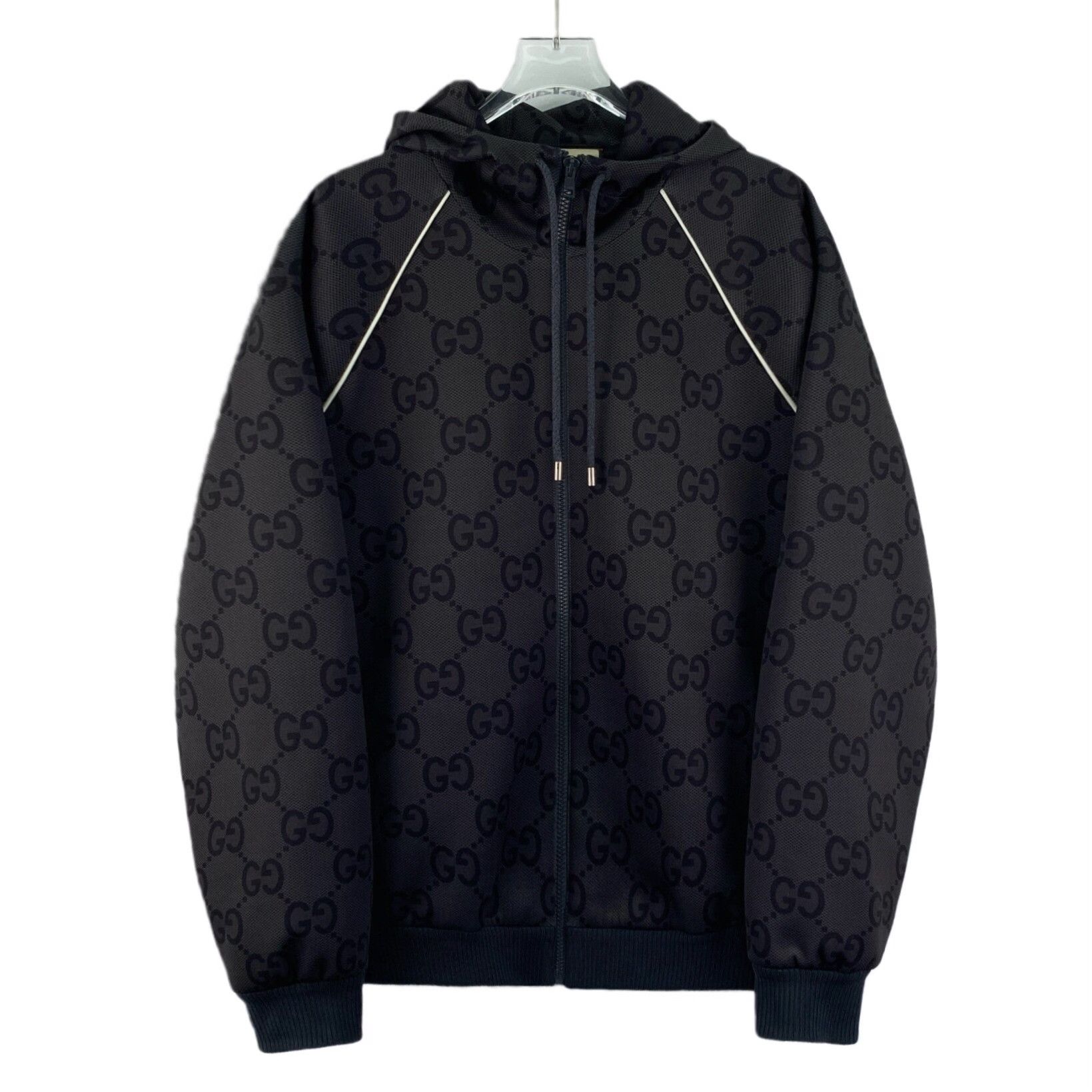 Gucci Gucci GG Monogram Jacquard Zip Jacket Size M Size US M / EU 48-50 / 2 - 2 Thumbnail