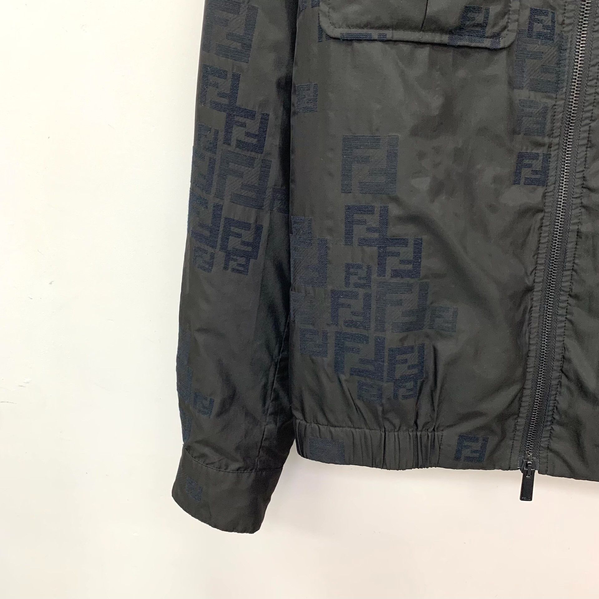 Fendi Fendi FF Jacquard Zip-Up Blouson IT 50 Size US M / EU 48-50 / 2 - 5 Thumbnail