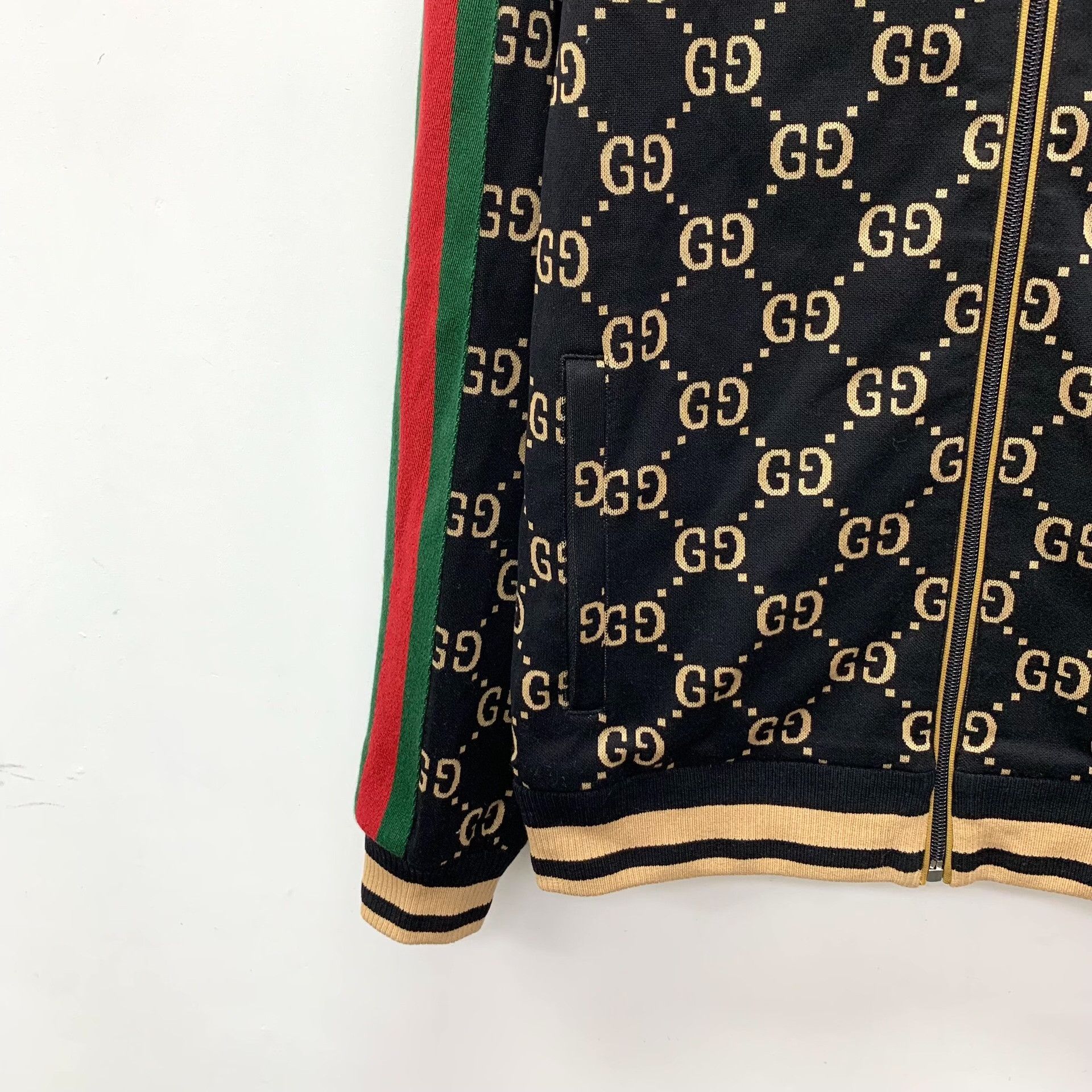 Gucci Gucci GG Monogram Jacquard Track Jacket XS Size US XS / EU 42 / 0 - 5 Thumbnail