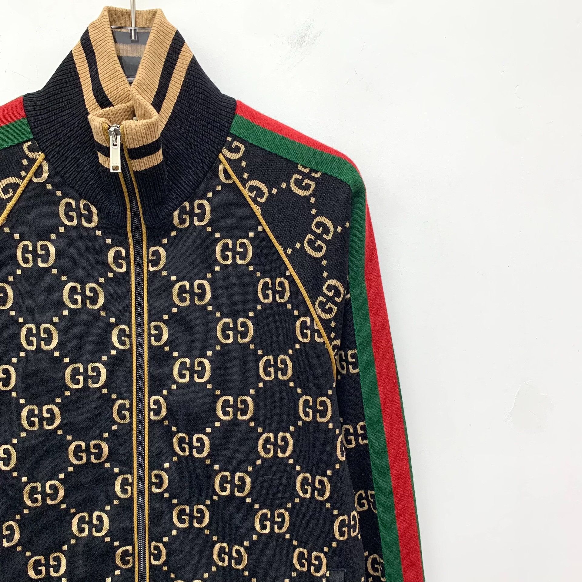 Gucci Gucci GG Monogram Jacquard Track Jacket XS Size US XS / EU 42 / 0 - 4 Thumbnail