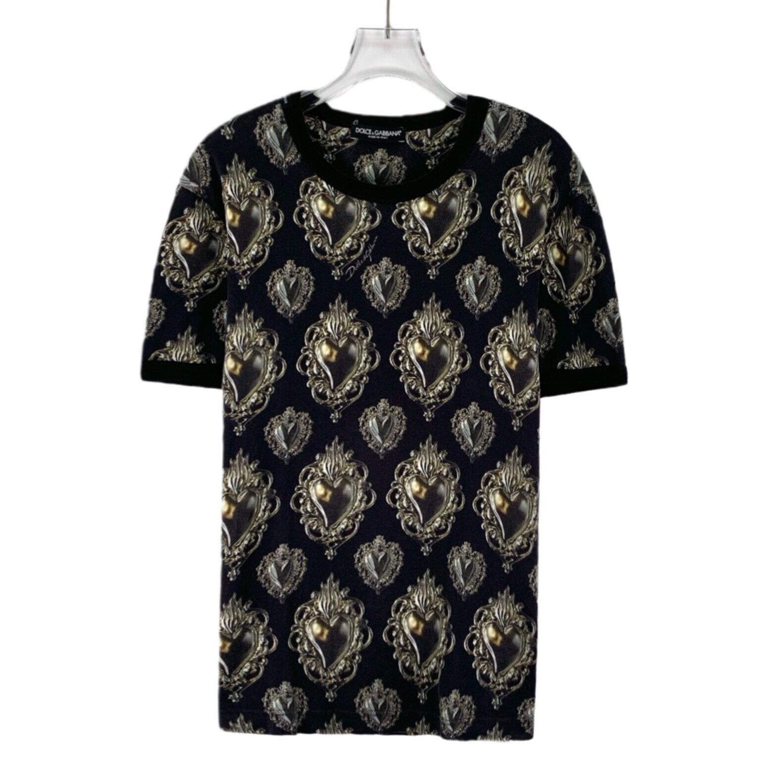 Dolce & Gabbana Dolce & Gabbana Sacred Heart Print T-Shirt 44 Size US S / EU 44-46 / 1 - 2 Thumbnail