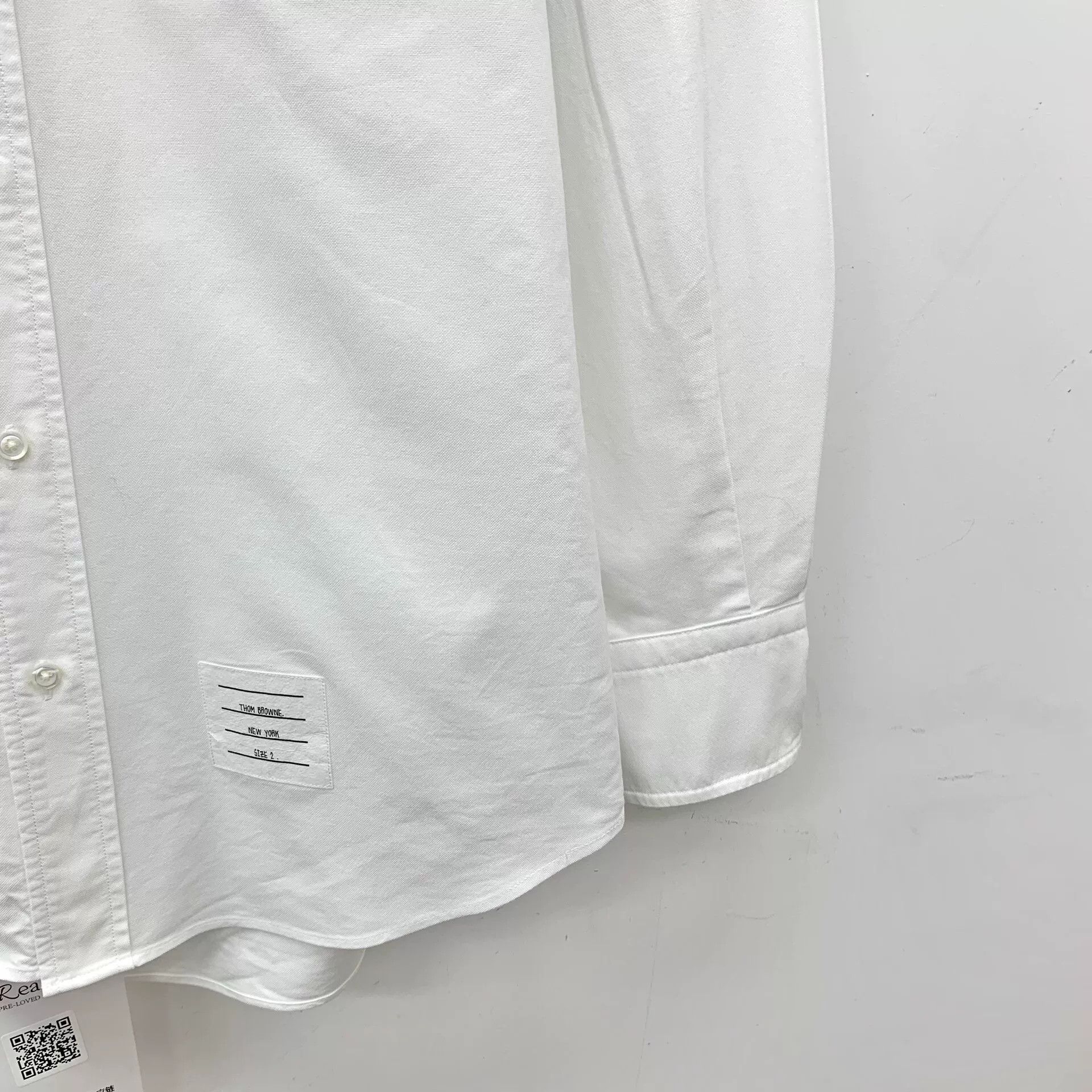 Thom Browne Thom Browne 4-Bar Cotton Shirt Size 2 Size US M / EU 48-50 / 2 - 5 Thumbnail