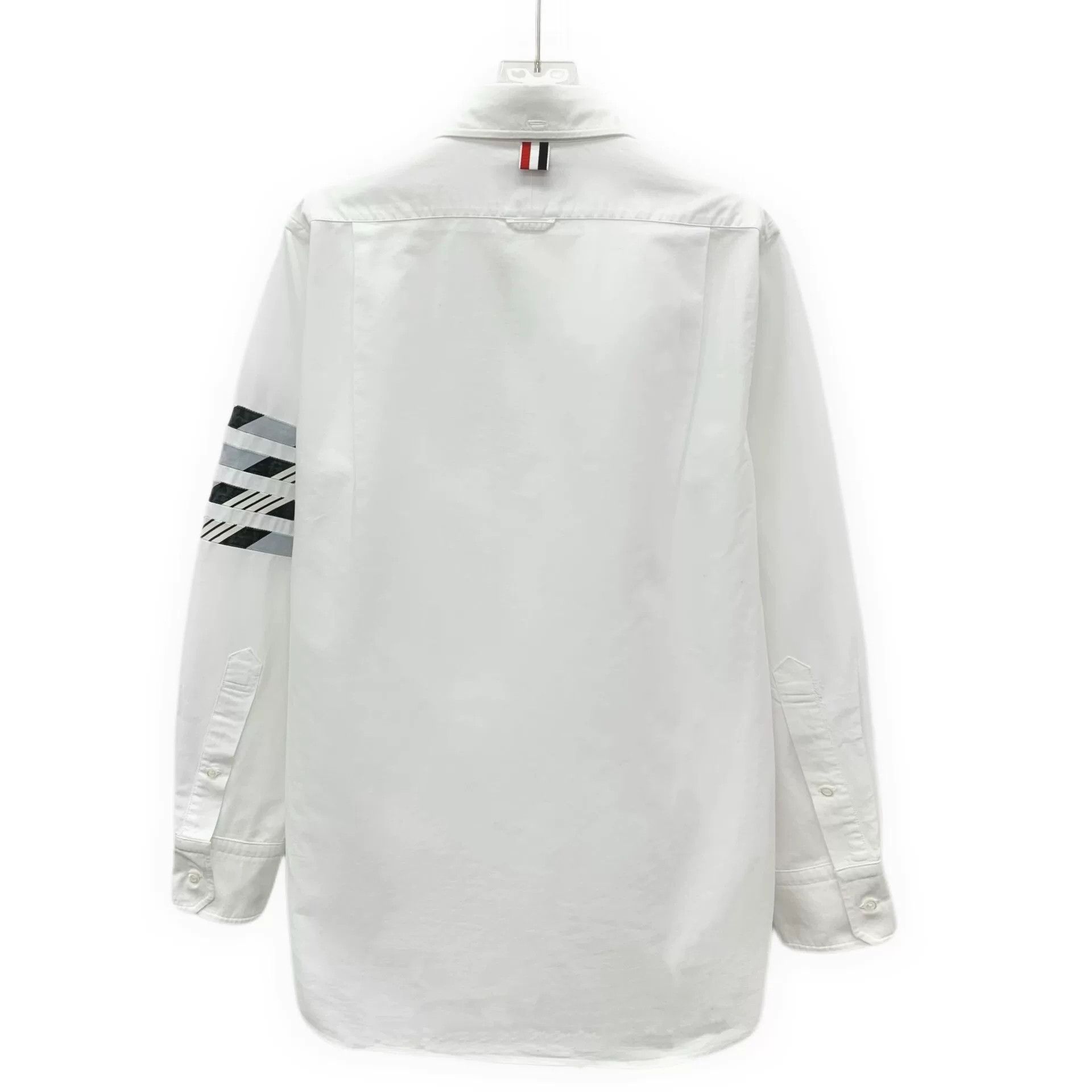 Thom Browne Thom Browne 4-Bar Cotton Shirt Size 2 Size US M / EU 48-50 / 2 - 3 Thumbnail