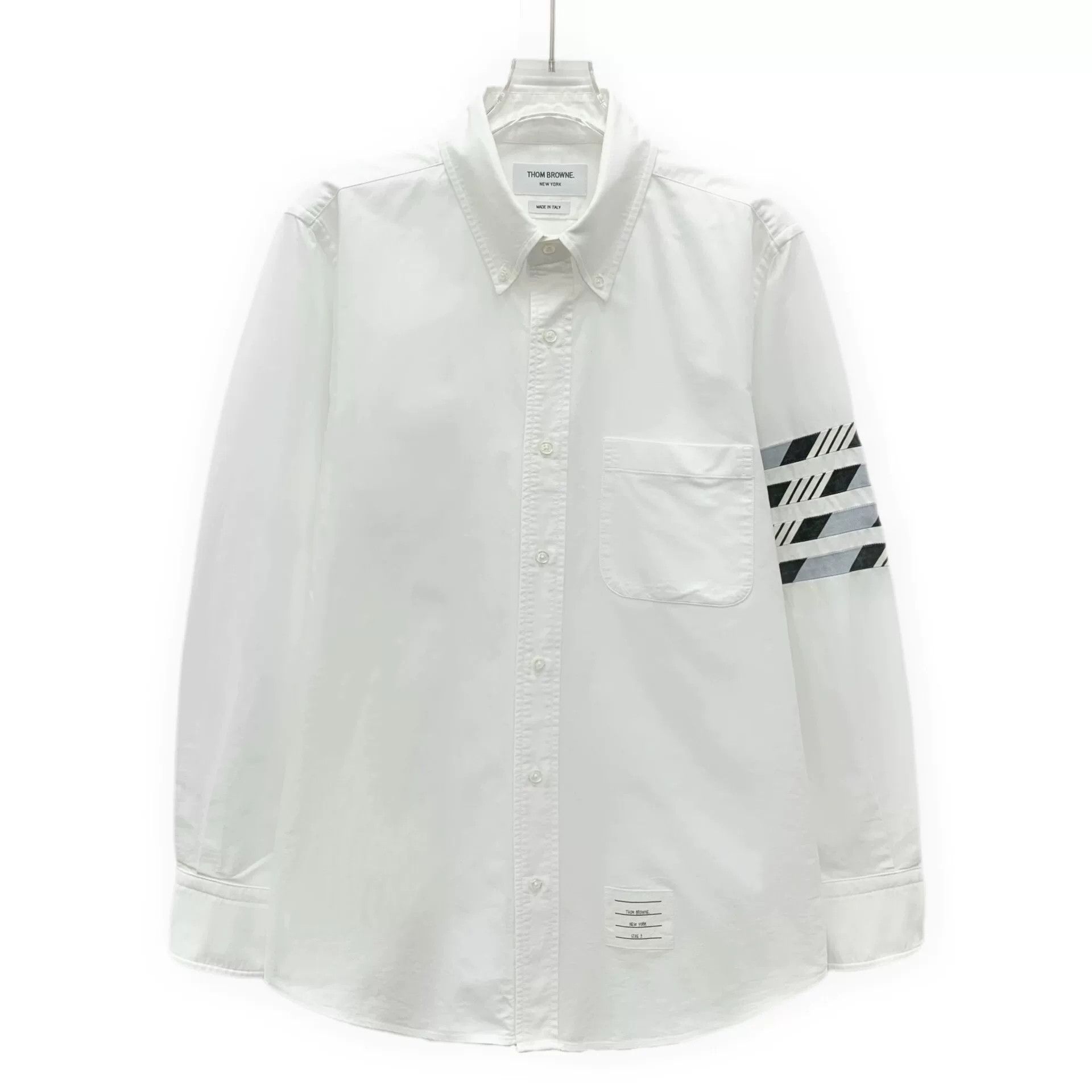 Thom Browne Thom Browne 4-Bar Cotton Shirt Size 2 Size US M / EU 48-50 / 2 - 2 Thumbnail